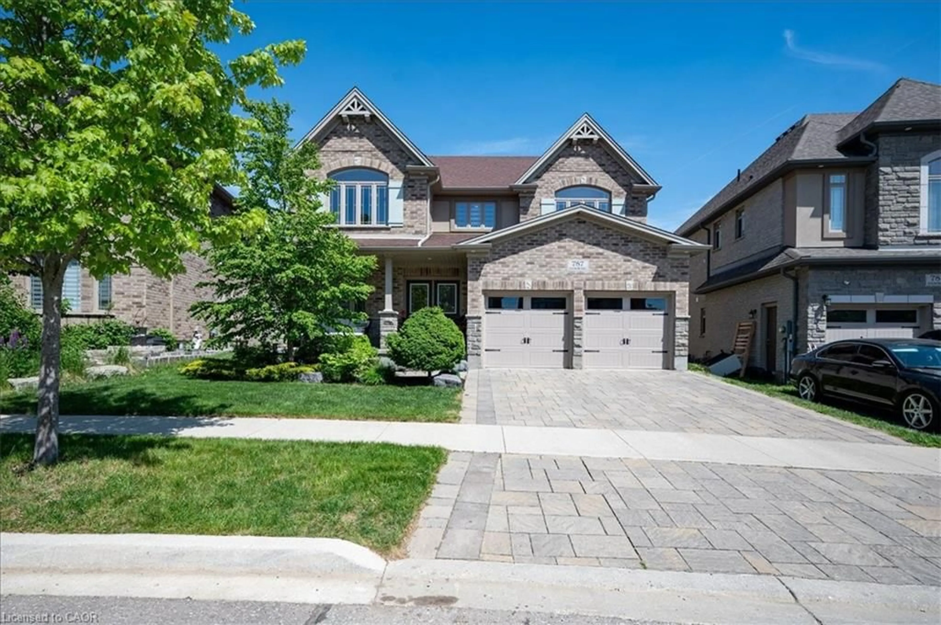 Home with brick exterior material, street for 787 Snowberry Crt, Waterloo Ontario N2V 0E7