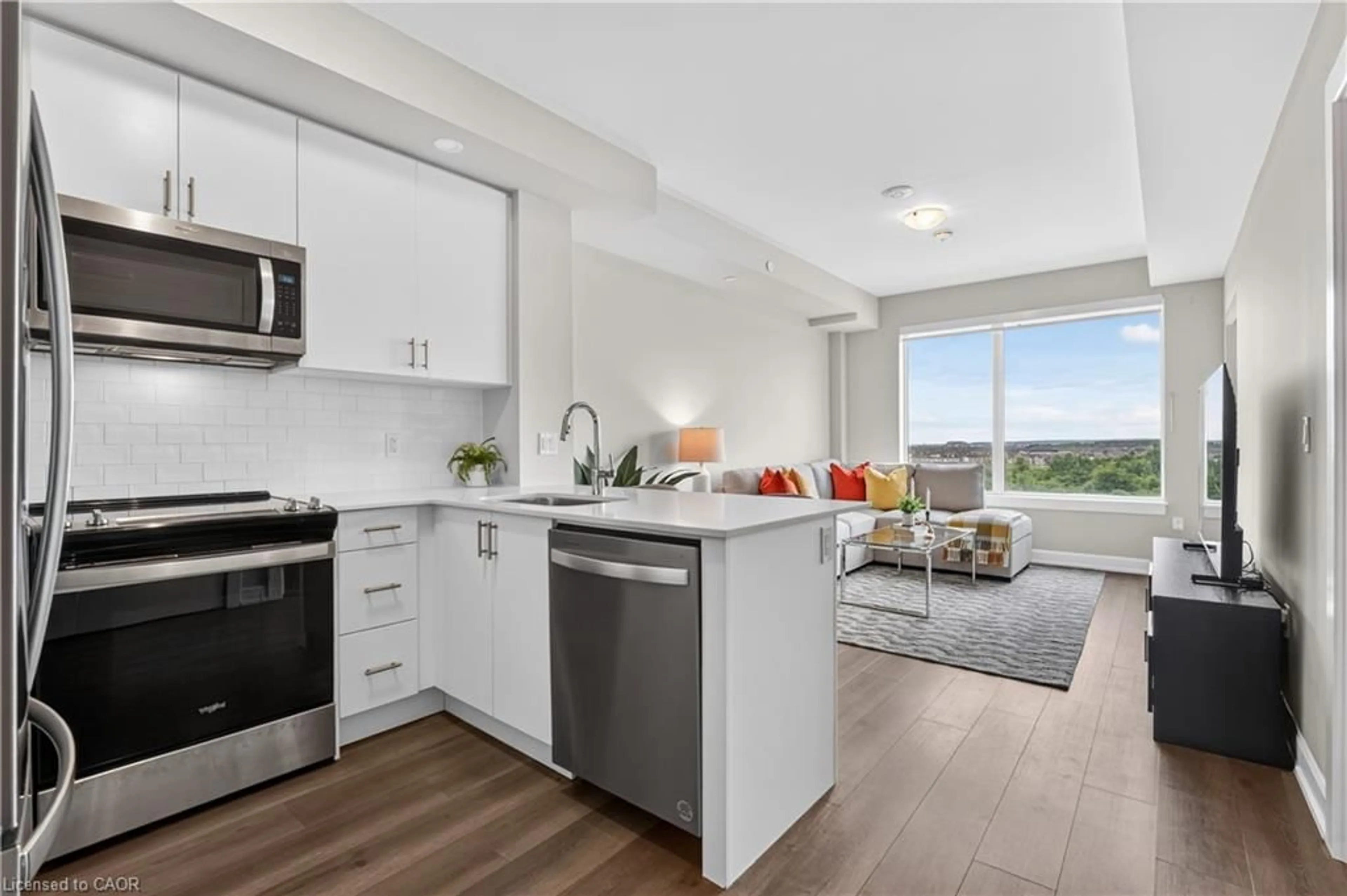 Open concept kitchen, unknown for 3200 William Coltson Ave #622, Oakville Ontario L6H 7W6