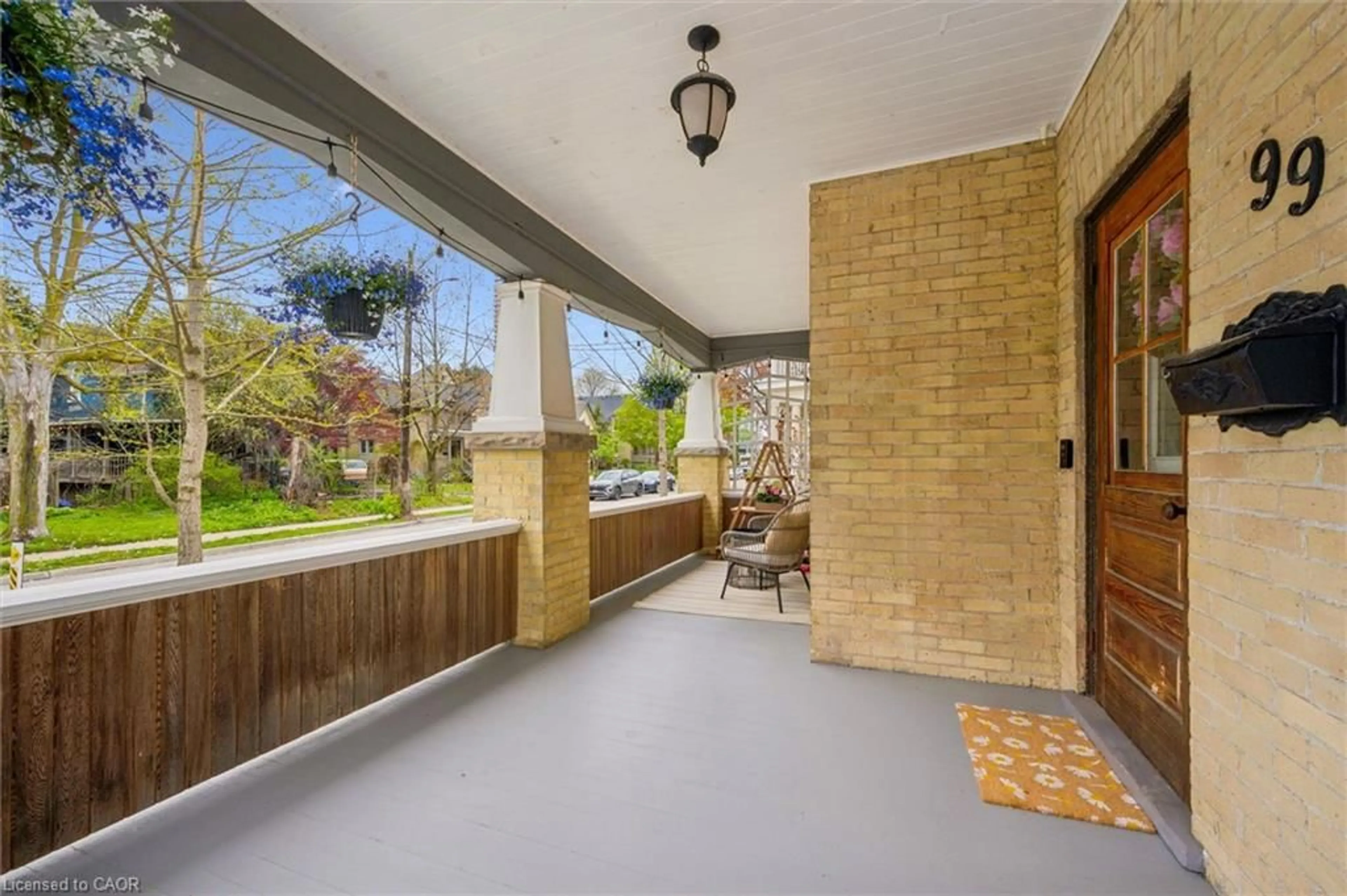 Patio, street for 99 Water St, Kitchener Ontario N2G 1Z4