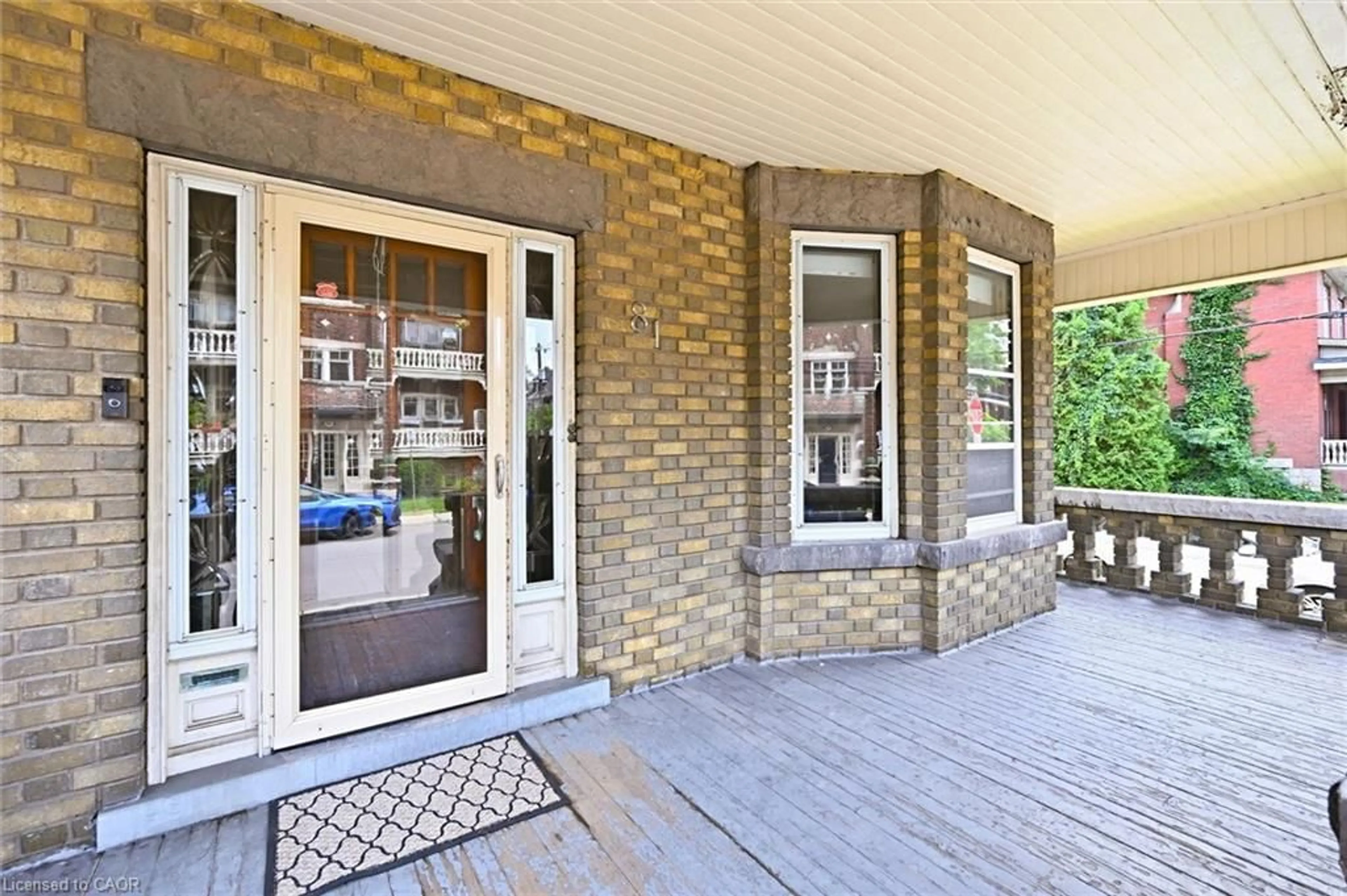 Home with brick exterior material, street for 81 Carrick Ave, Hamilton Ontario L8M 2W4