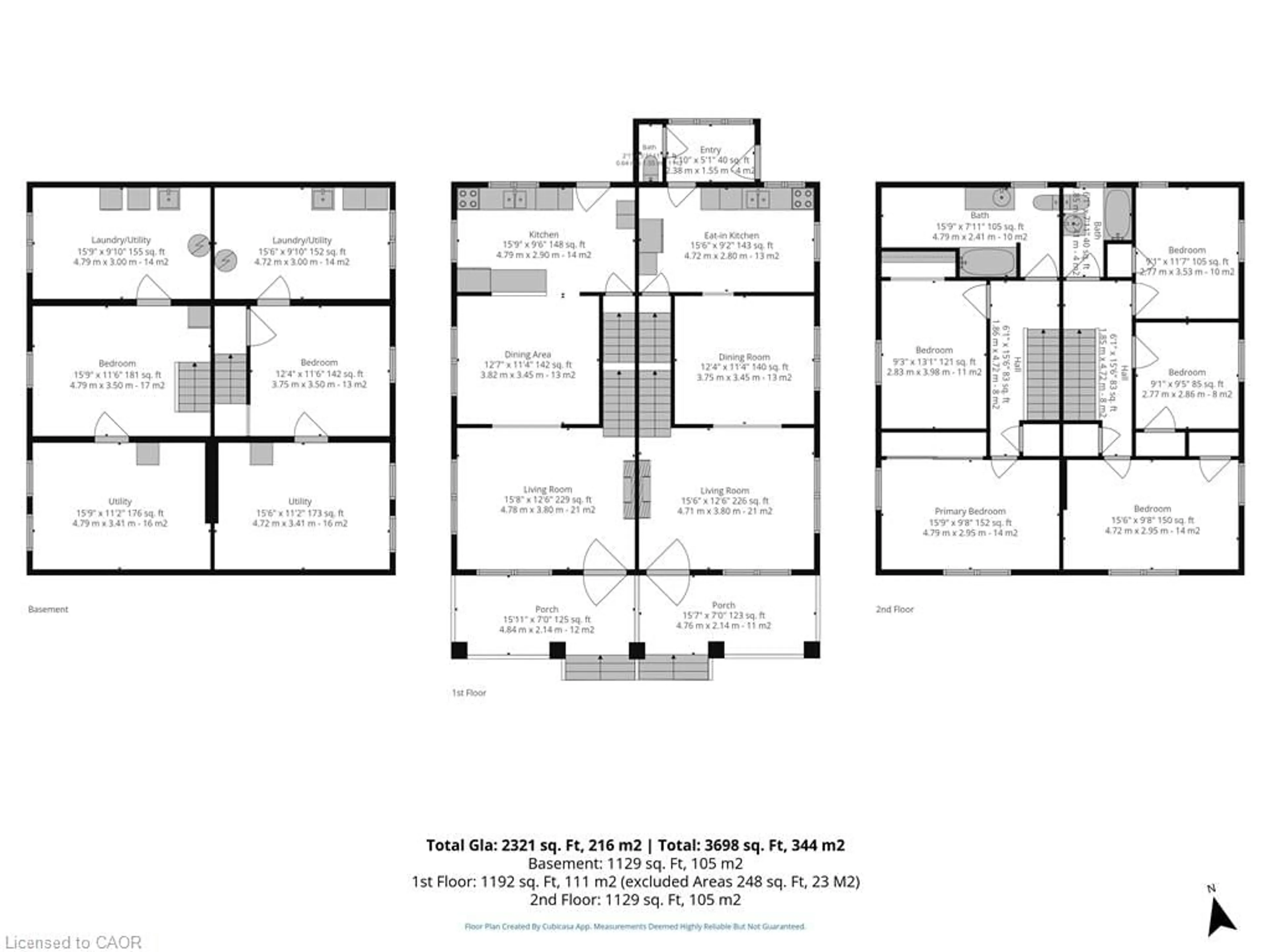 Floor plan for 112 Talbot Rd, Delhi Ontario N4B 1Z9