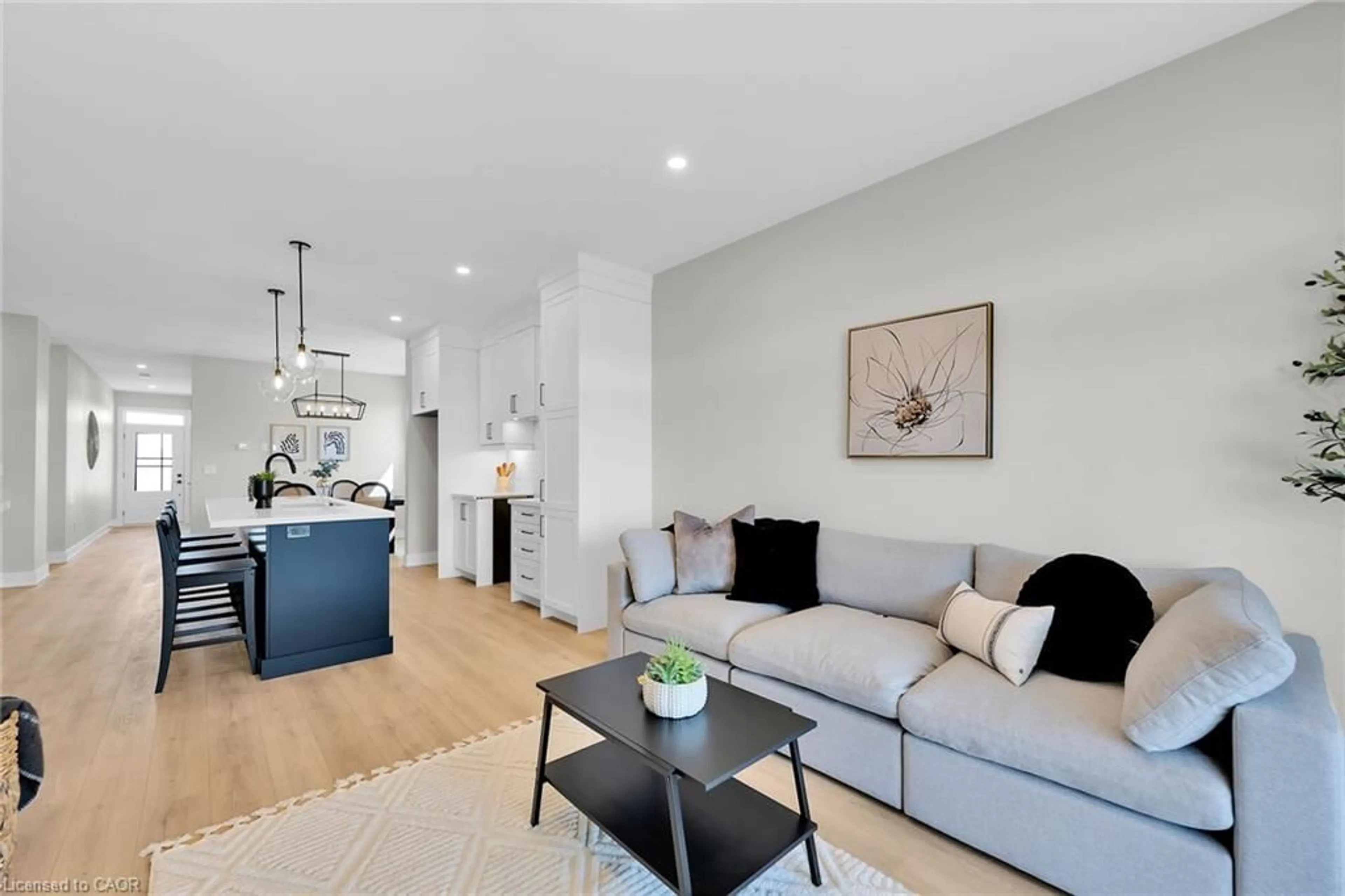 Living room with furniture, unknown for 14 Rogers St, Jarvis Ontario N0A 1J0