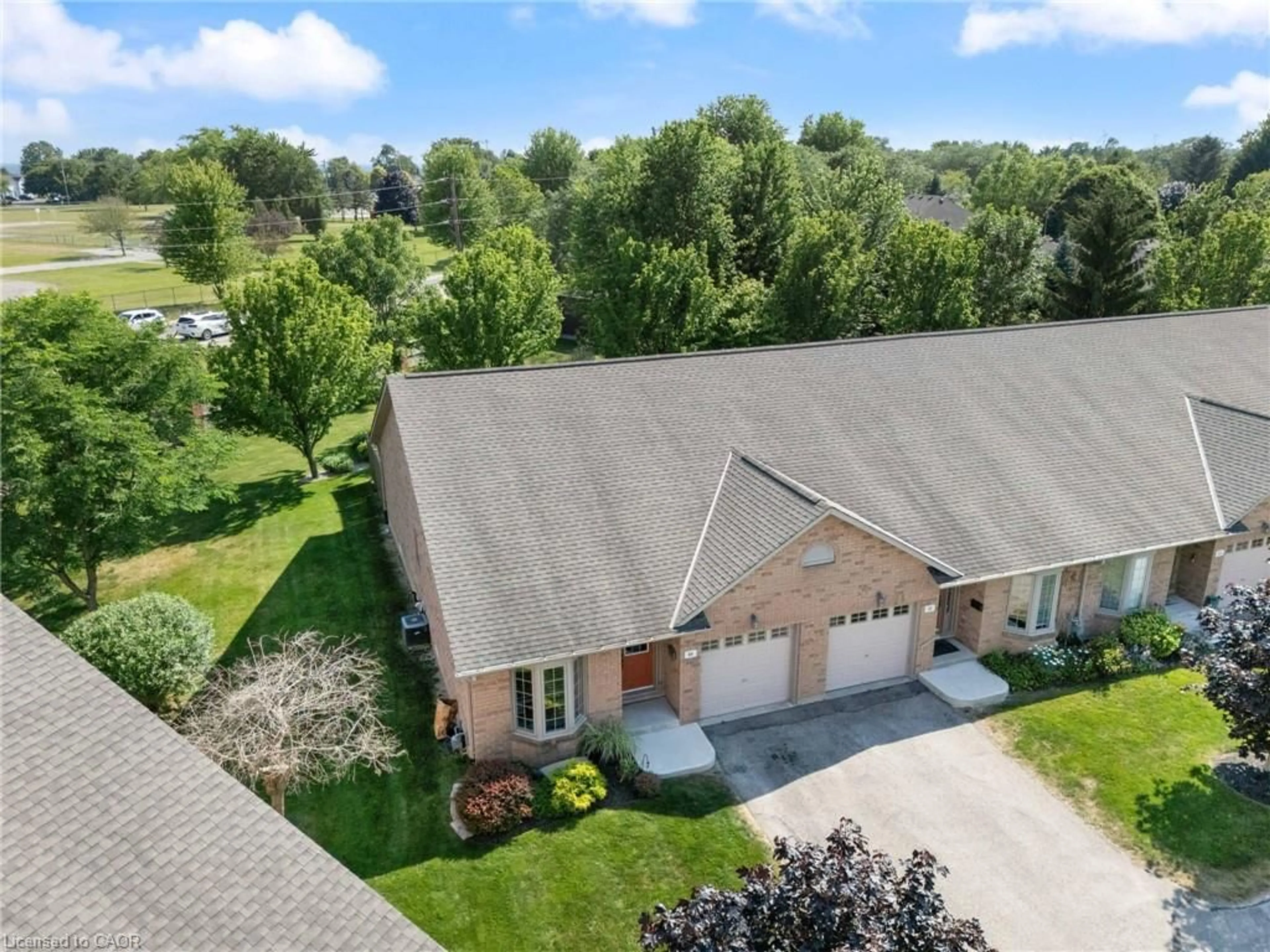 A pic from outside/outdoor area/front of a property/back of a property/a pic from drone, unknown for 19 Somerset Dr #16, Port Dover Ontario N0A 1N7