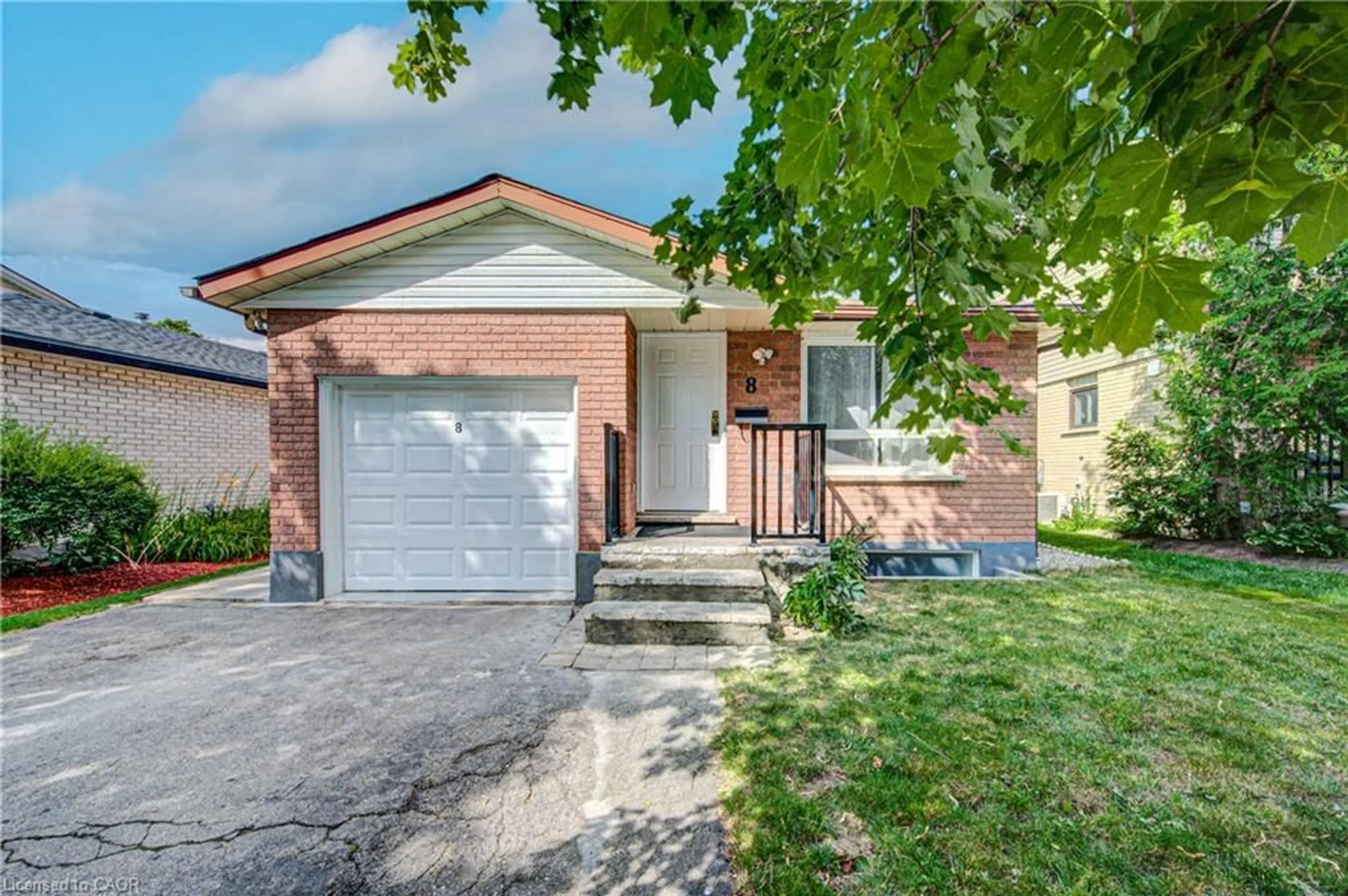 Home with brick exterior material, street for 8 Pamela Pl, Guelph Ontario N1H 8C9