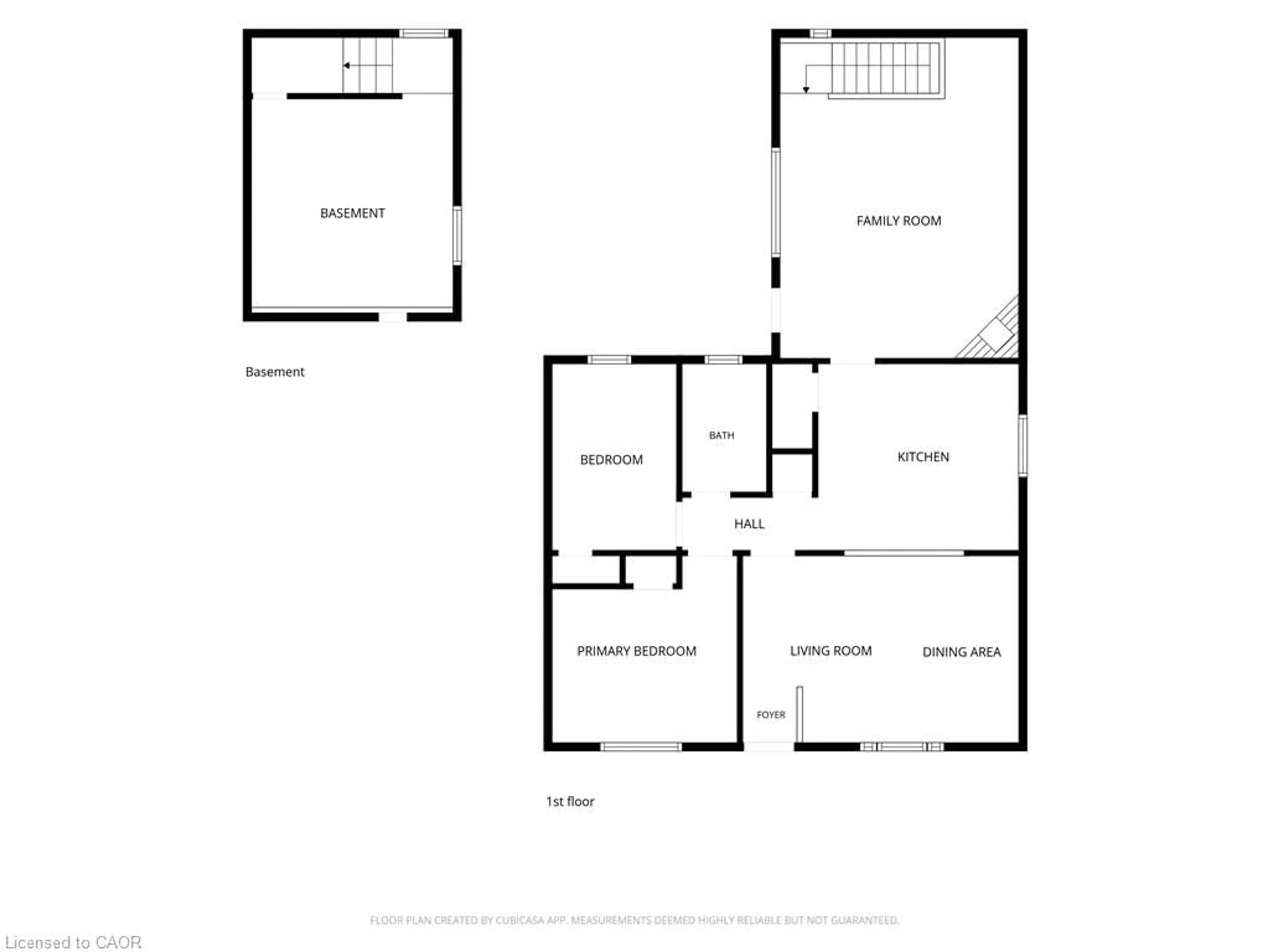Floor plan for 197 East 44th St, Hamilton Ontario L8T 3Y5