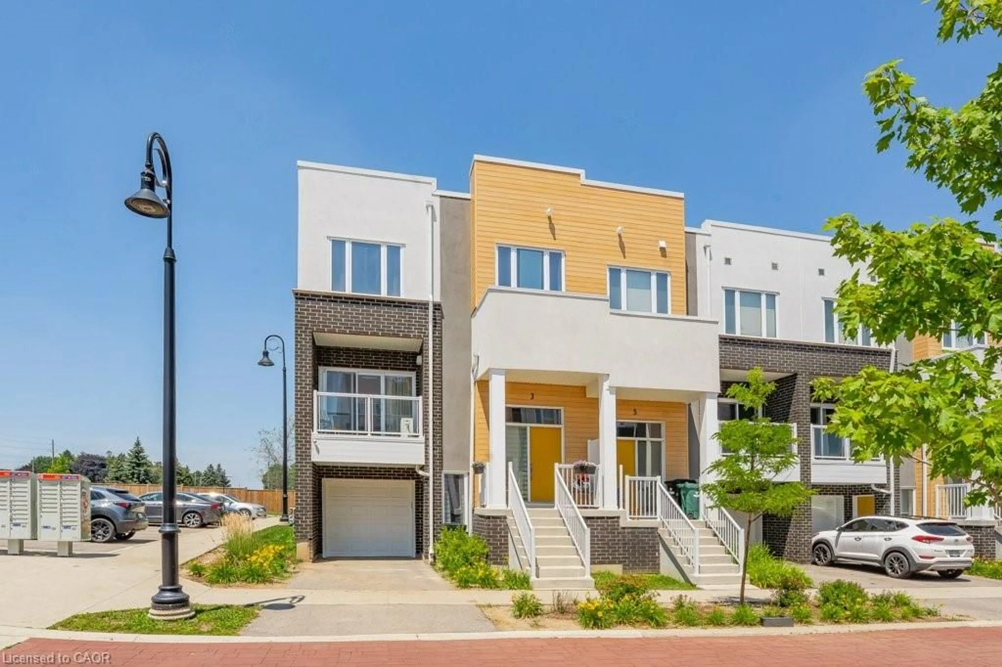 Home with brick exterior material, street for 3 Visionary Ave, Kitchener Ontario N2R 0R7