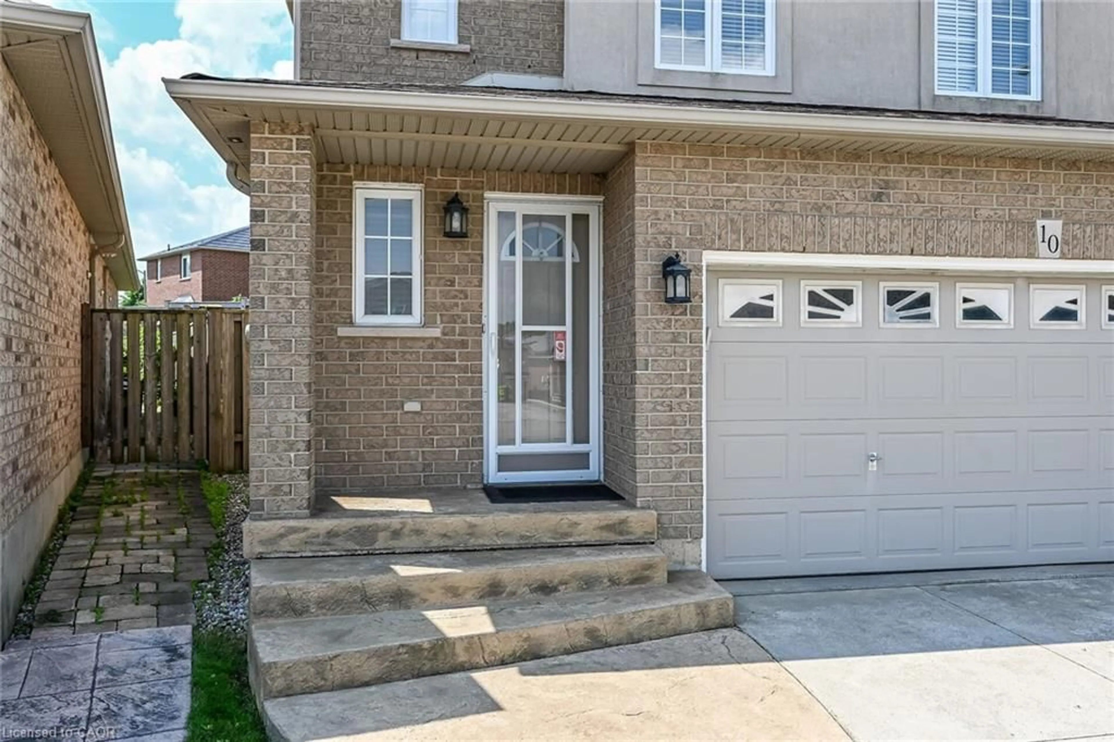 Home with brick exterior material, street for 10 Morgante Crt, Hamilton Ontario L9B 2W9