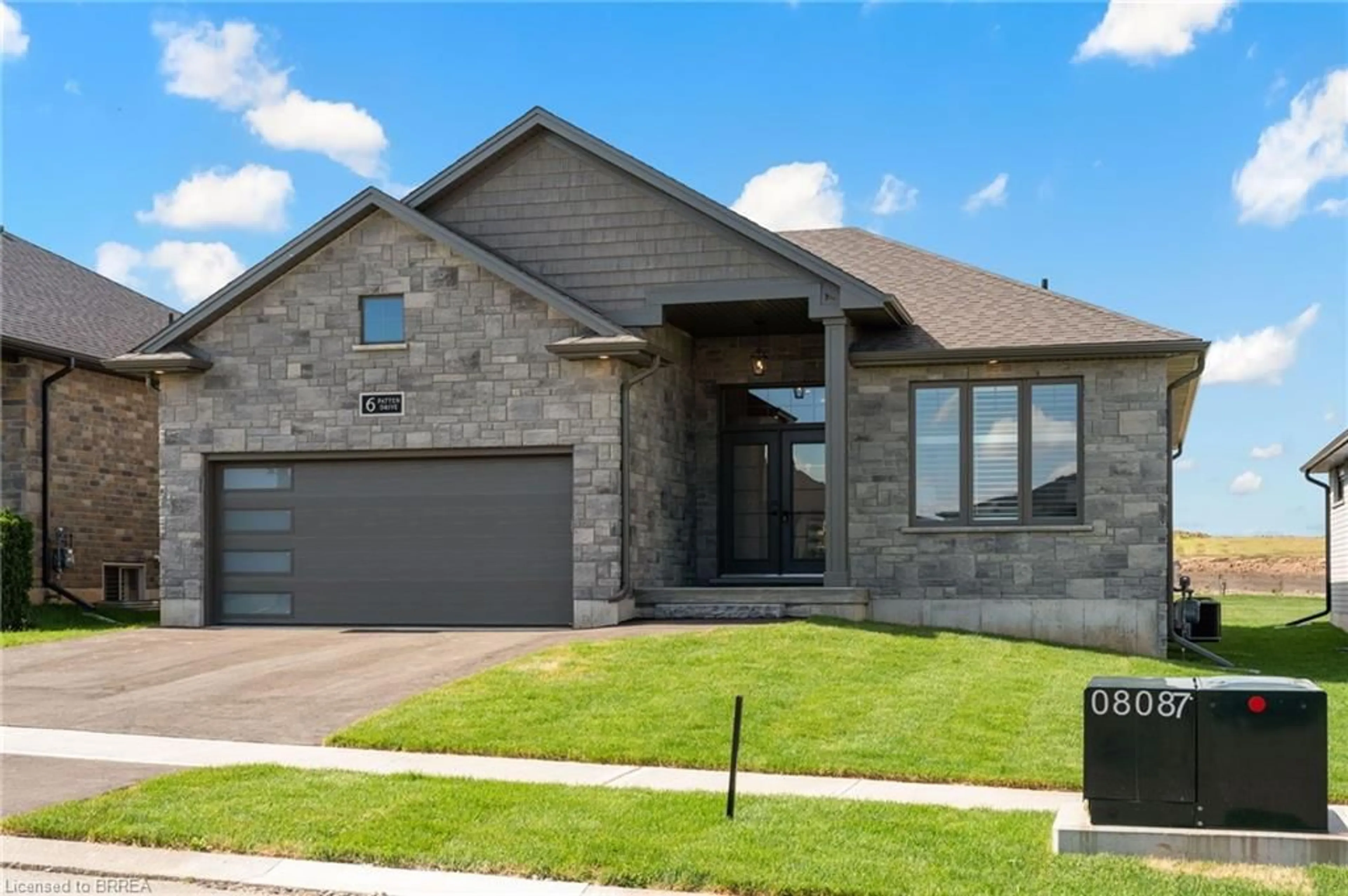 Home with brick exterior material, street for 6 Patten Dr, St. George Ontario N0E 1N0