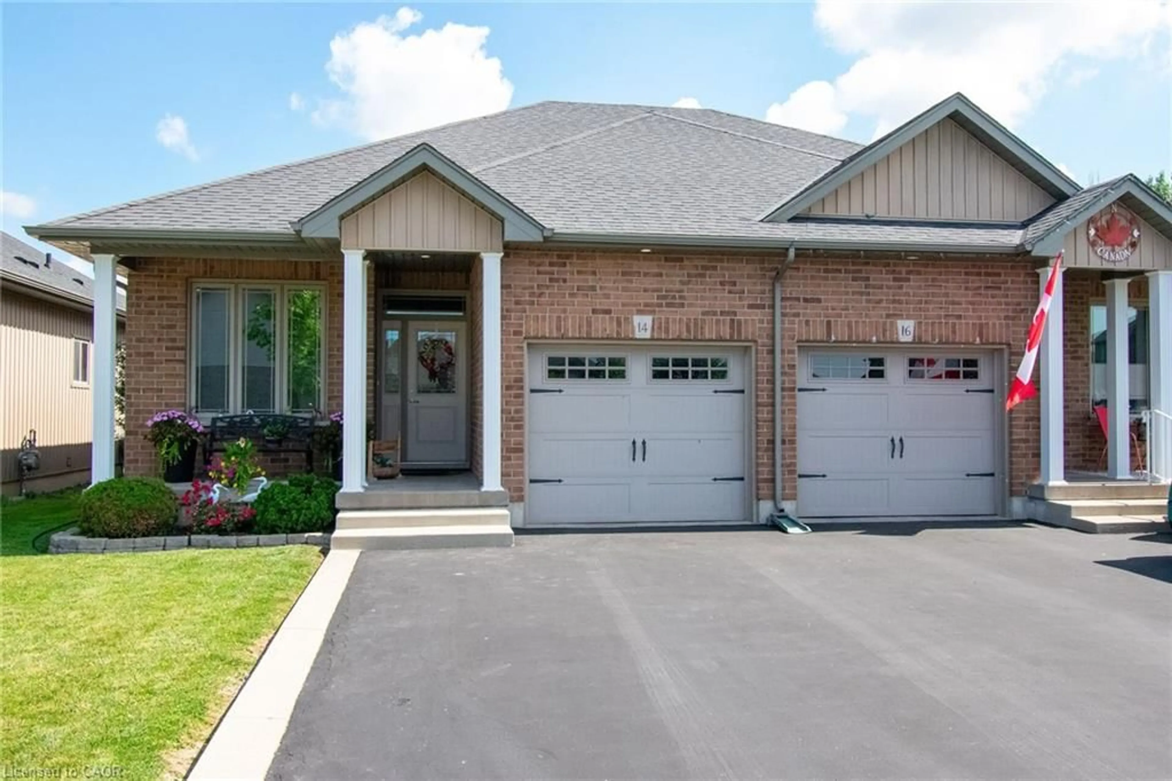 Home with brick exterior material, street for 14 Lafayette St, Jarvis Ontario N0A 1J0