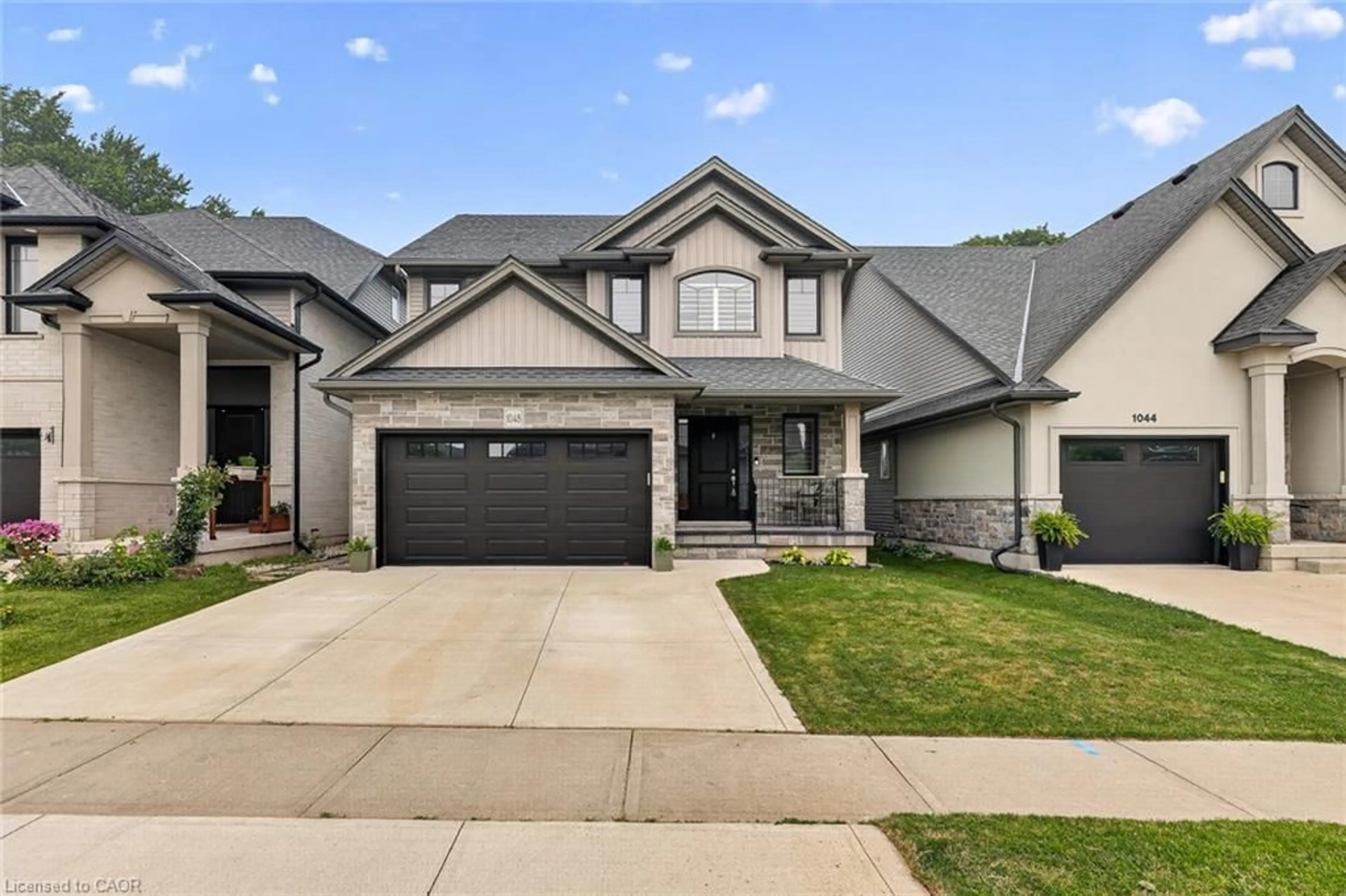 Home with brick exterior material, street for 1048 Alberni Rd, Woodstock Ontario N4T 0E8