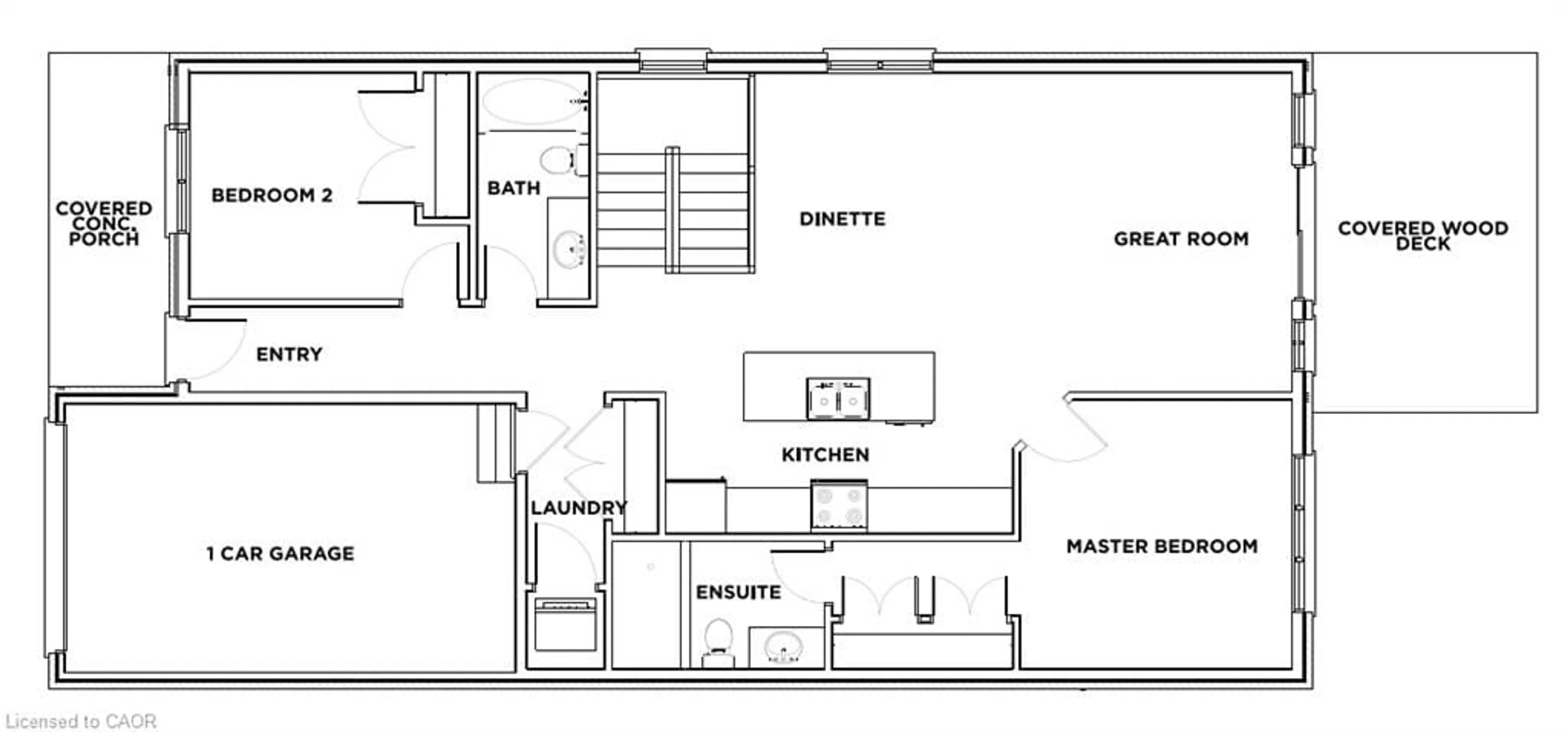 Floor plan for 183 Craddock Blvd, Jarvis Ontario N0A 1J0