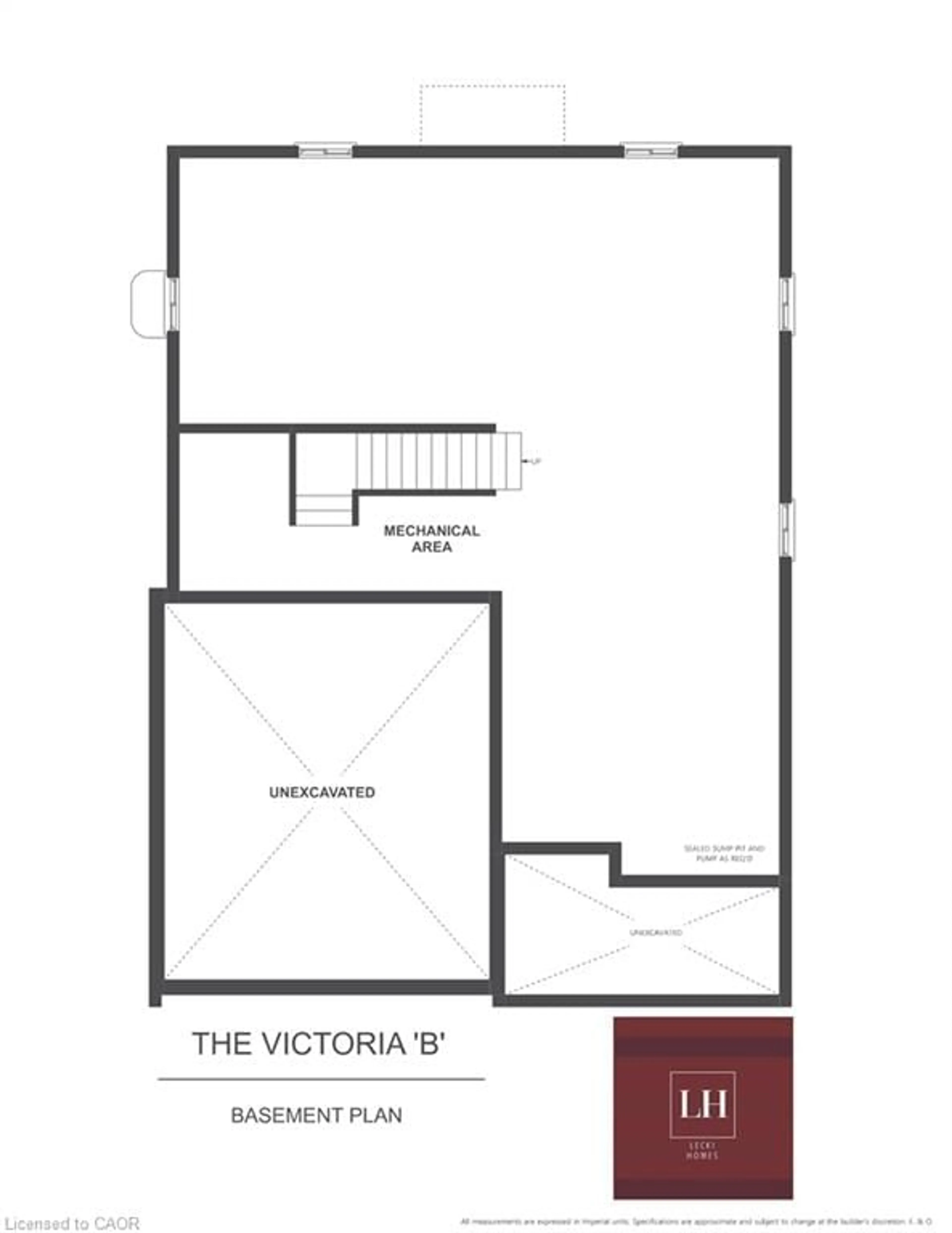 Floor plan for 4233 Fly Rd, Campden Ontario L0R 1G0
