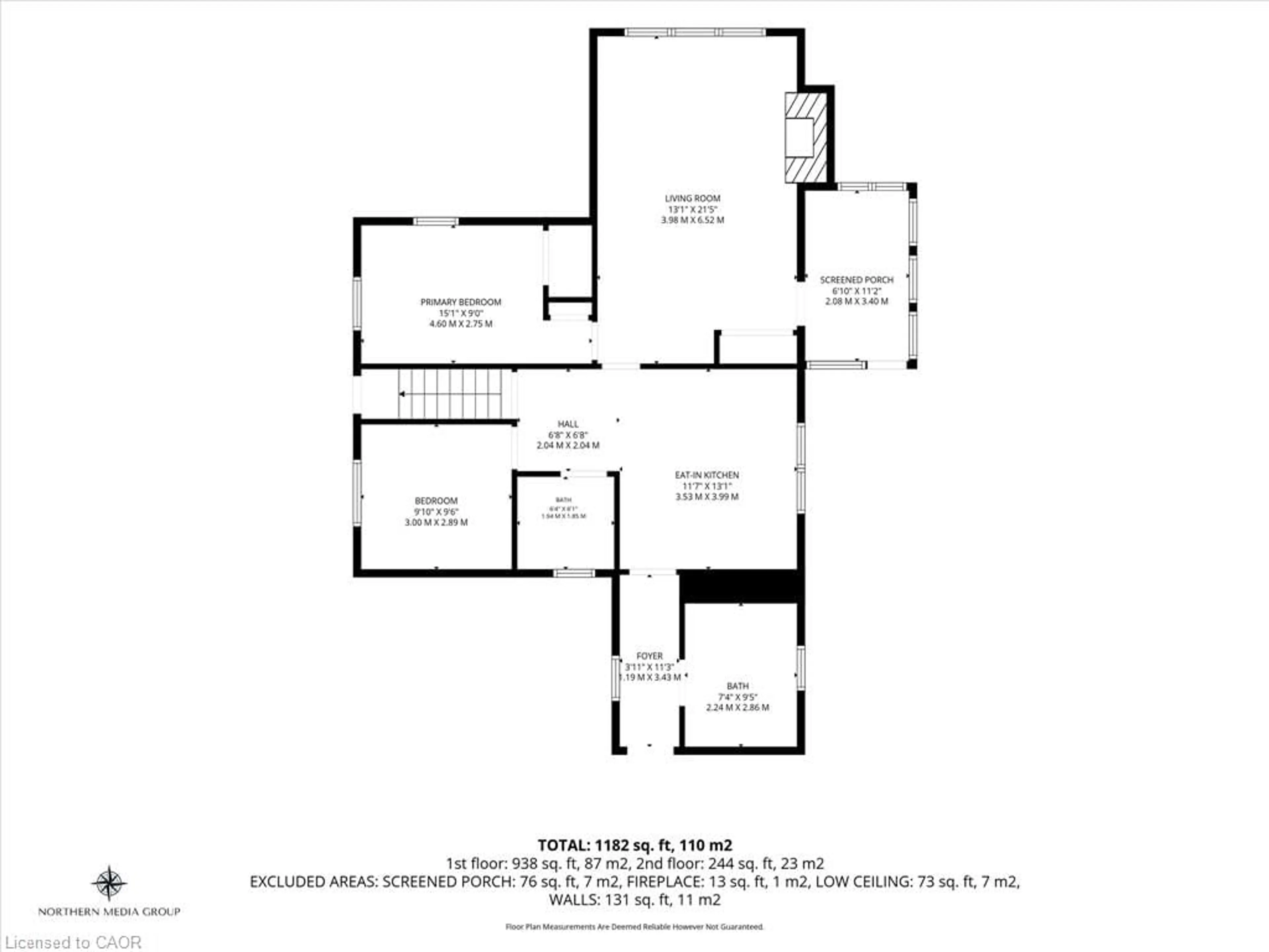 Floor plan for 87 Mud St, Grimsby Ontario L3M 4E7