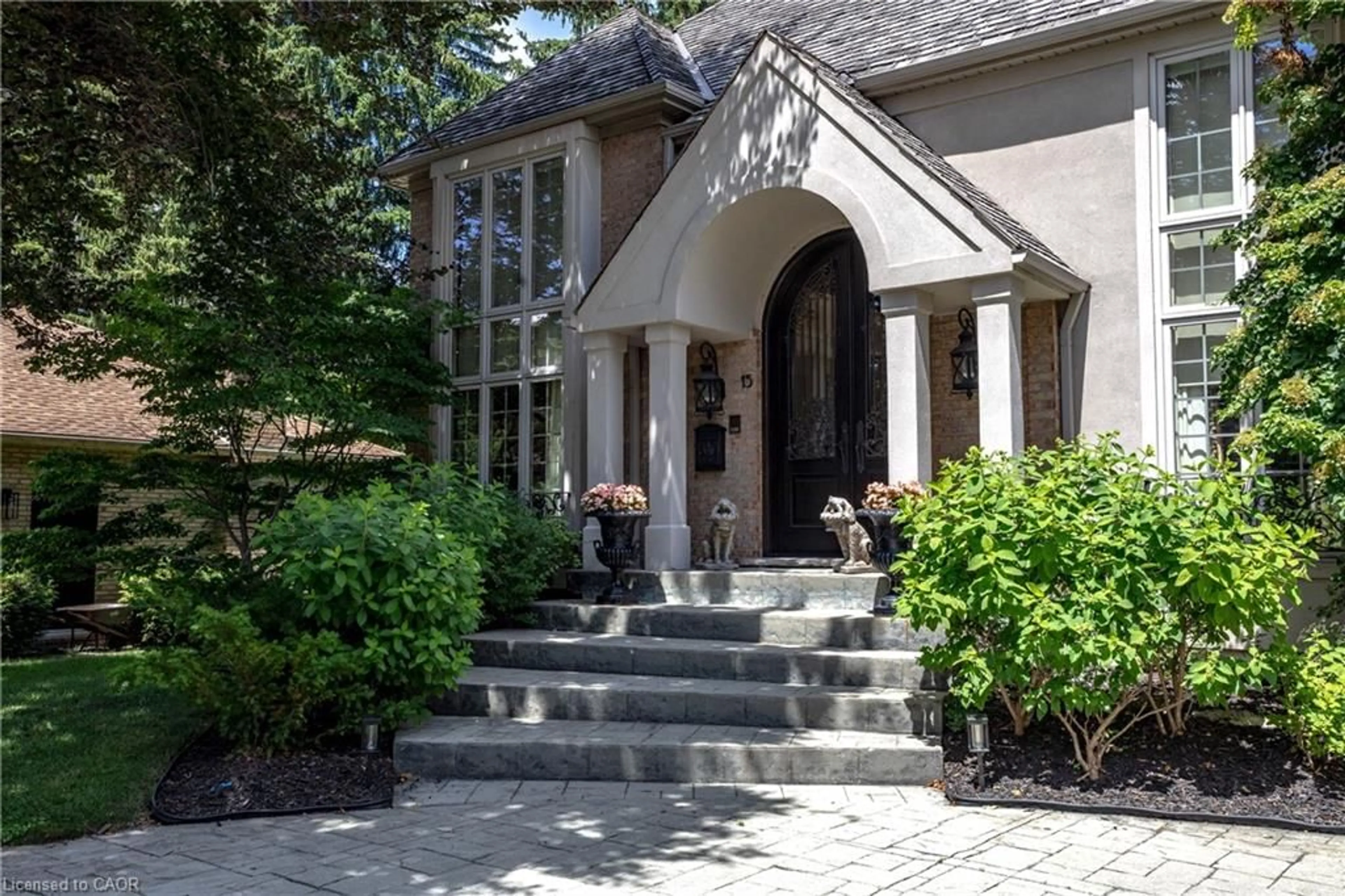 Home with brick exterior material, street for 15 Peppertree Cres, Ancaster Ontario L9G 4L8