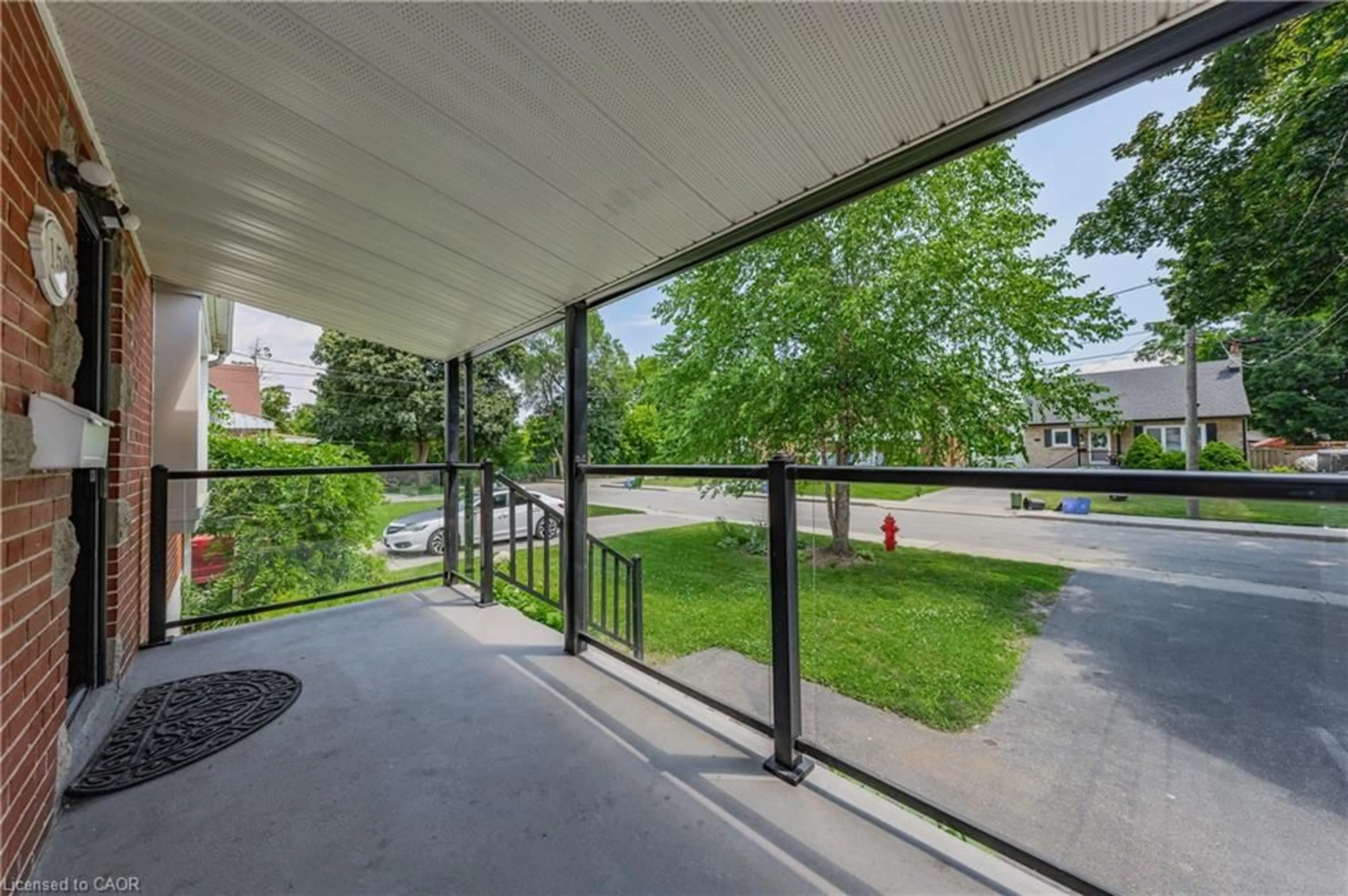 Patio, street for 156 Charlotte St, Hamilton Ontario L8K 4V4