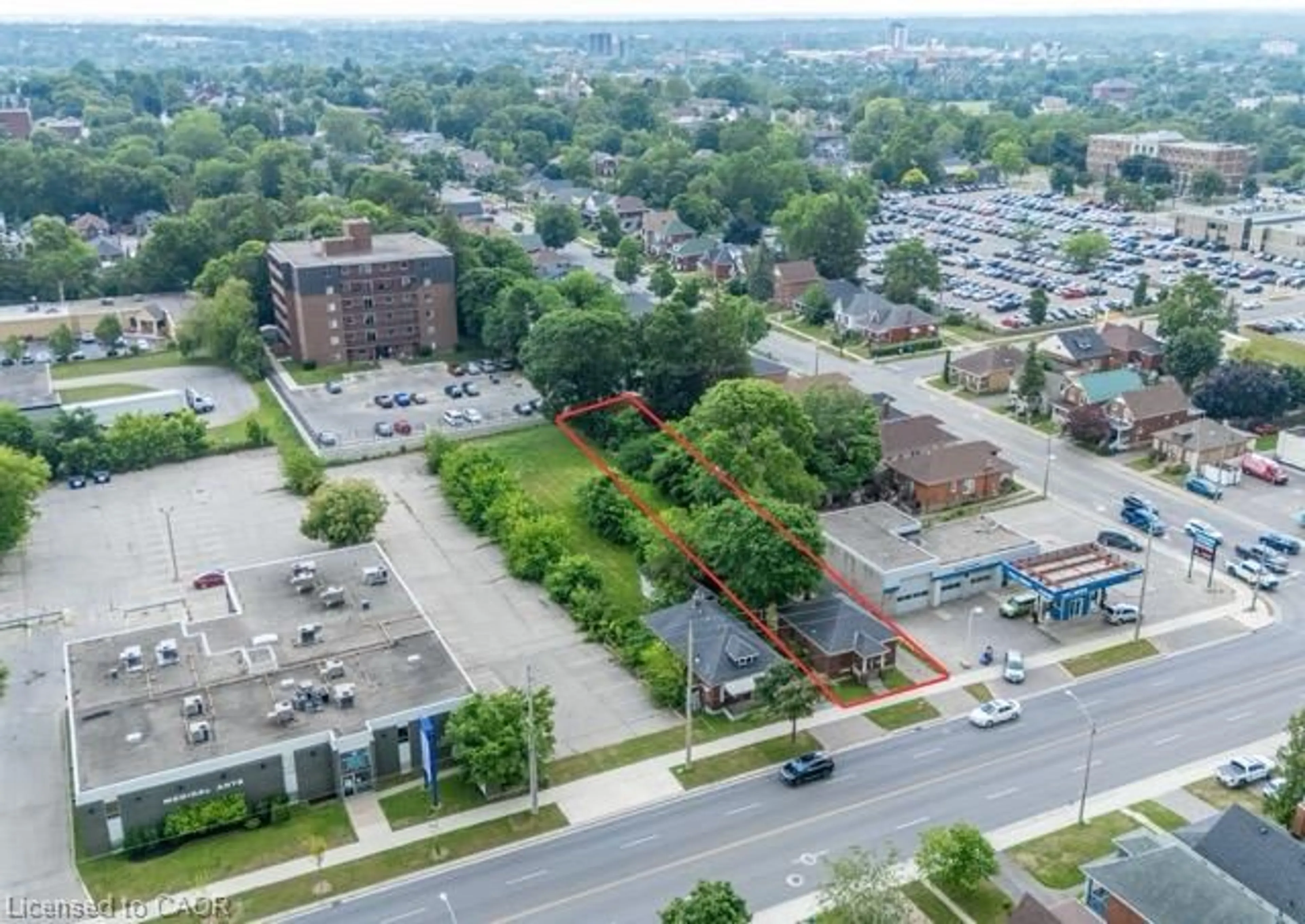 A pic from outside/outdoor area/front of a property/back of a property/a pic from drone, unknown for 339 St Paul Ave, Brantford Ontario N3R 4N2