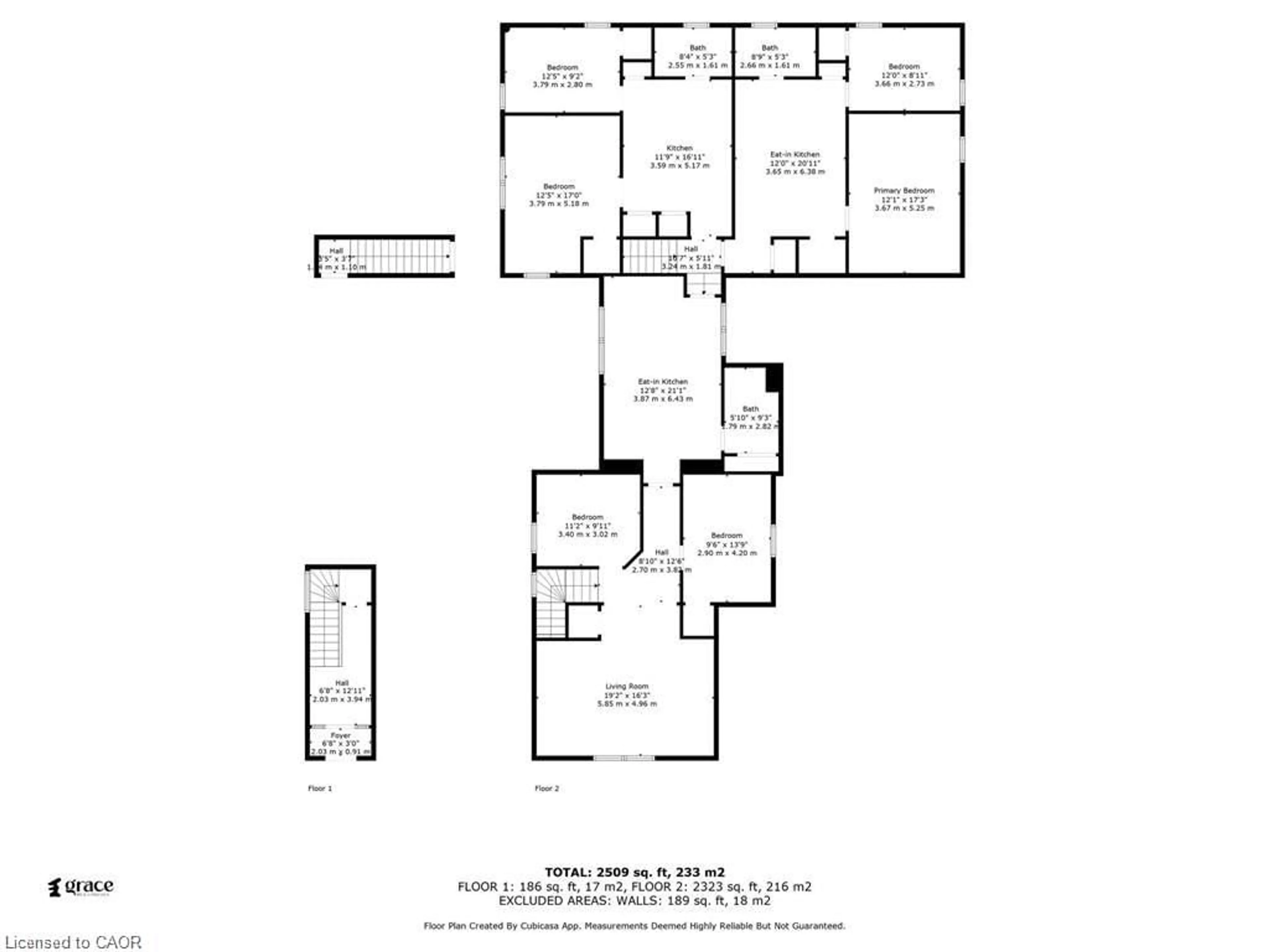 Floor plan for 225 Water St, Cambridge Ontario N1R 3B9