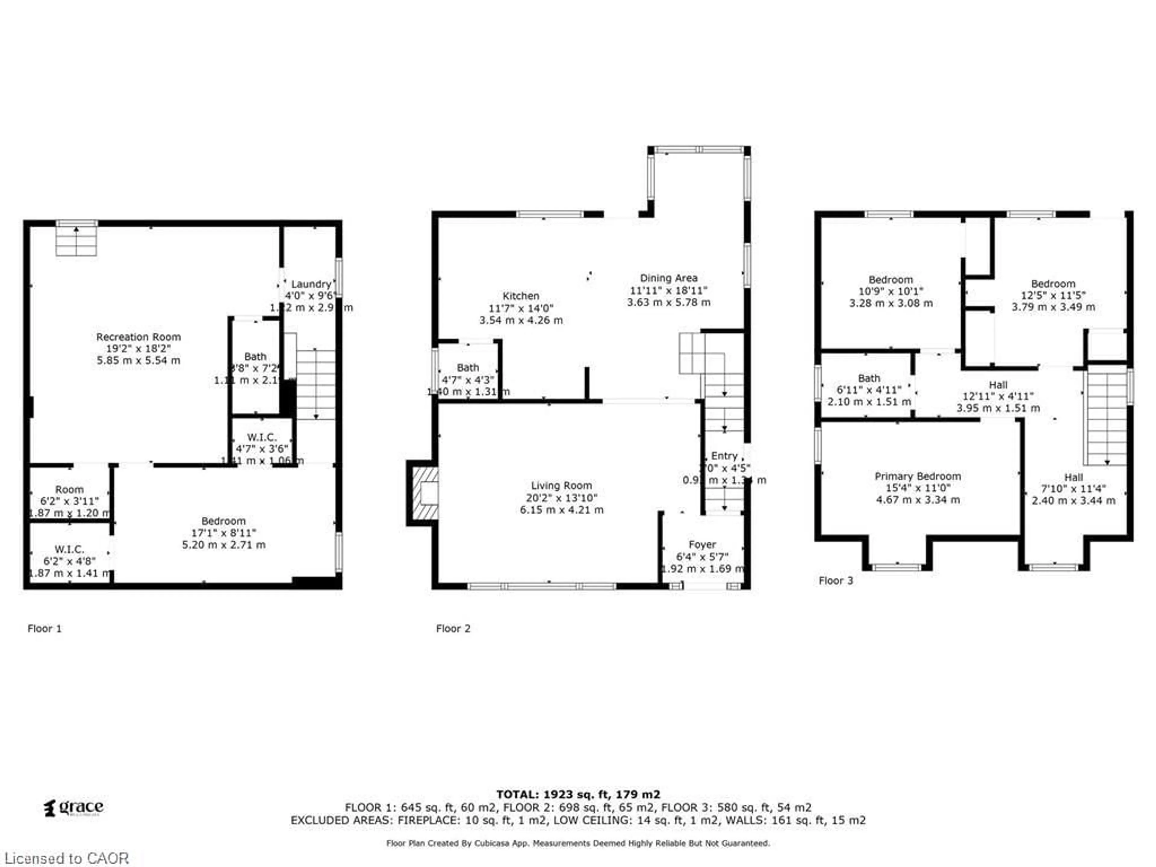 Floor plan for 231 Water St, Cambridge Ontario N1R 3B9