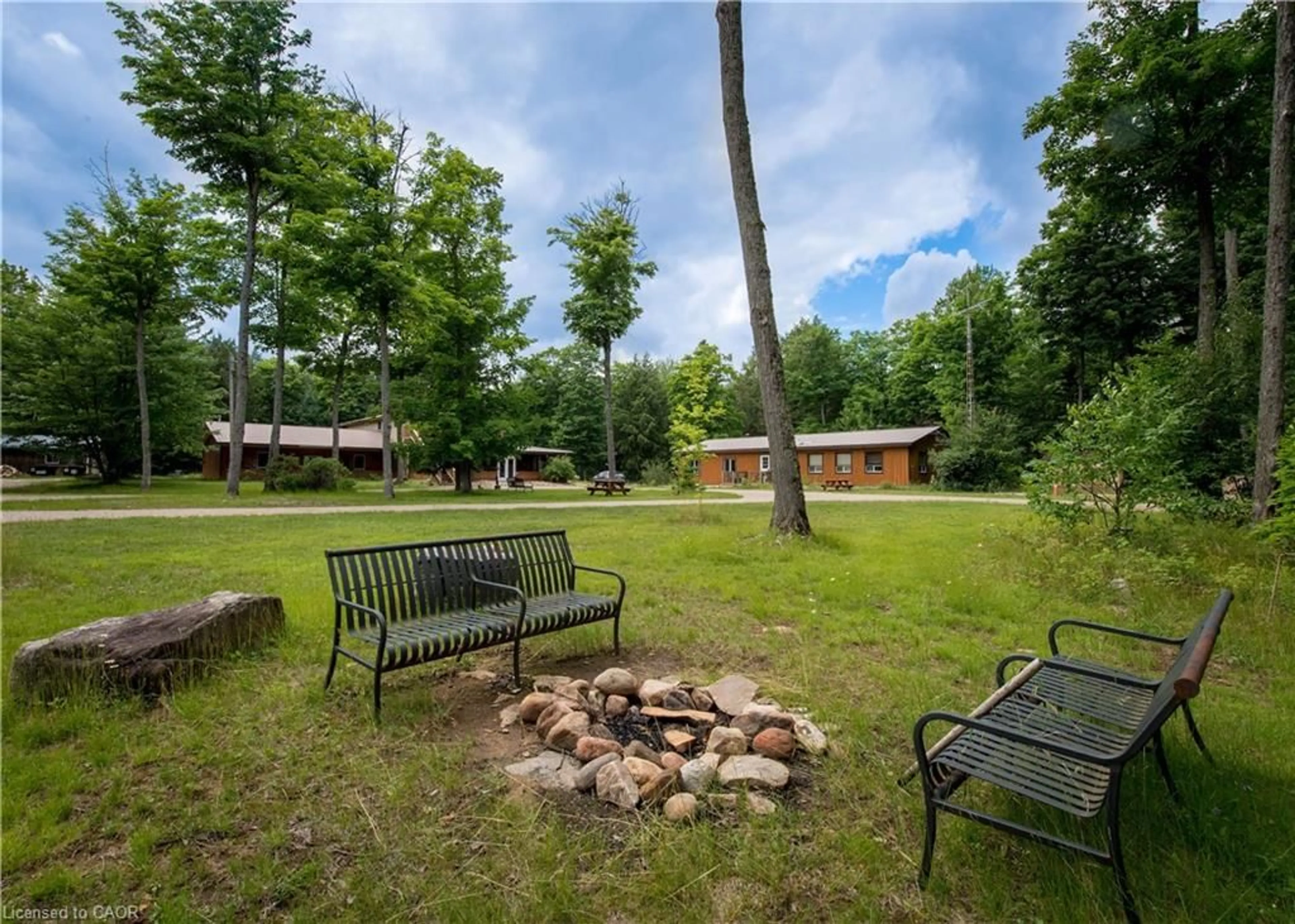 Patio, forest/trees view for 3121 35 Hwy, South Algonquin Ontario K0L 2K0