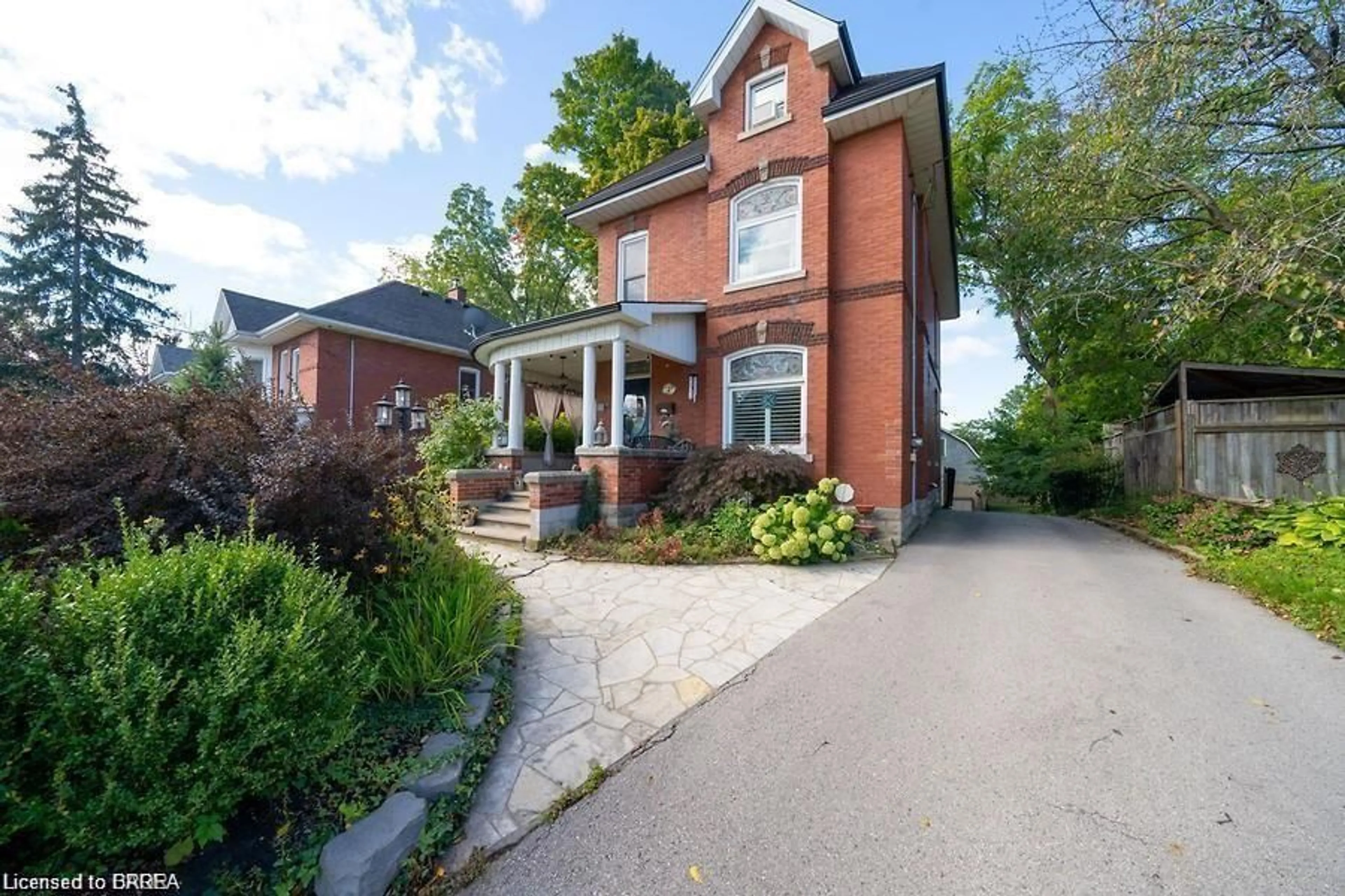 Home with brick exterior material, street for St, Simcoe Ontario N3Y 3V5