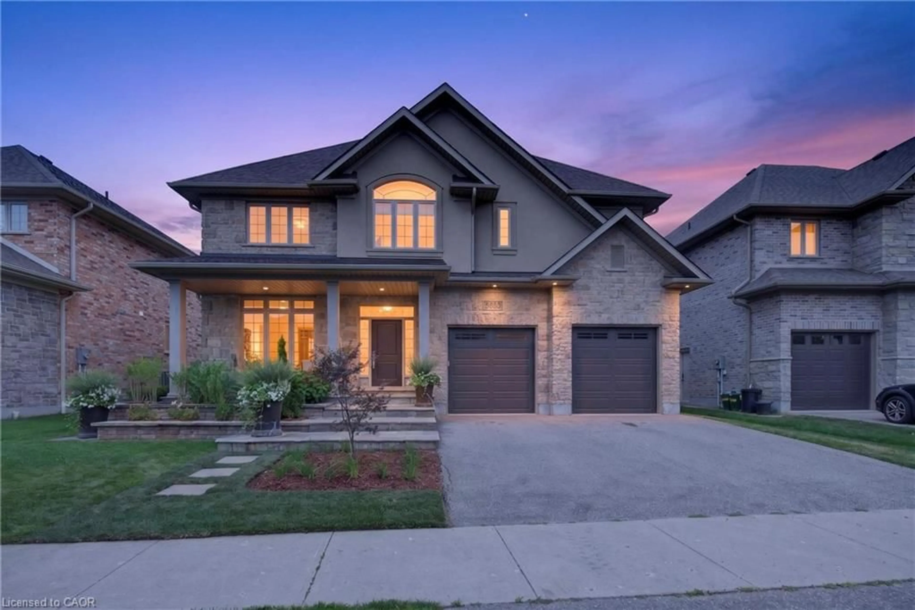 Home with brick exterior material, street for 543 Werni Crt, Waterloo Ontario N2V 2S7