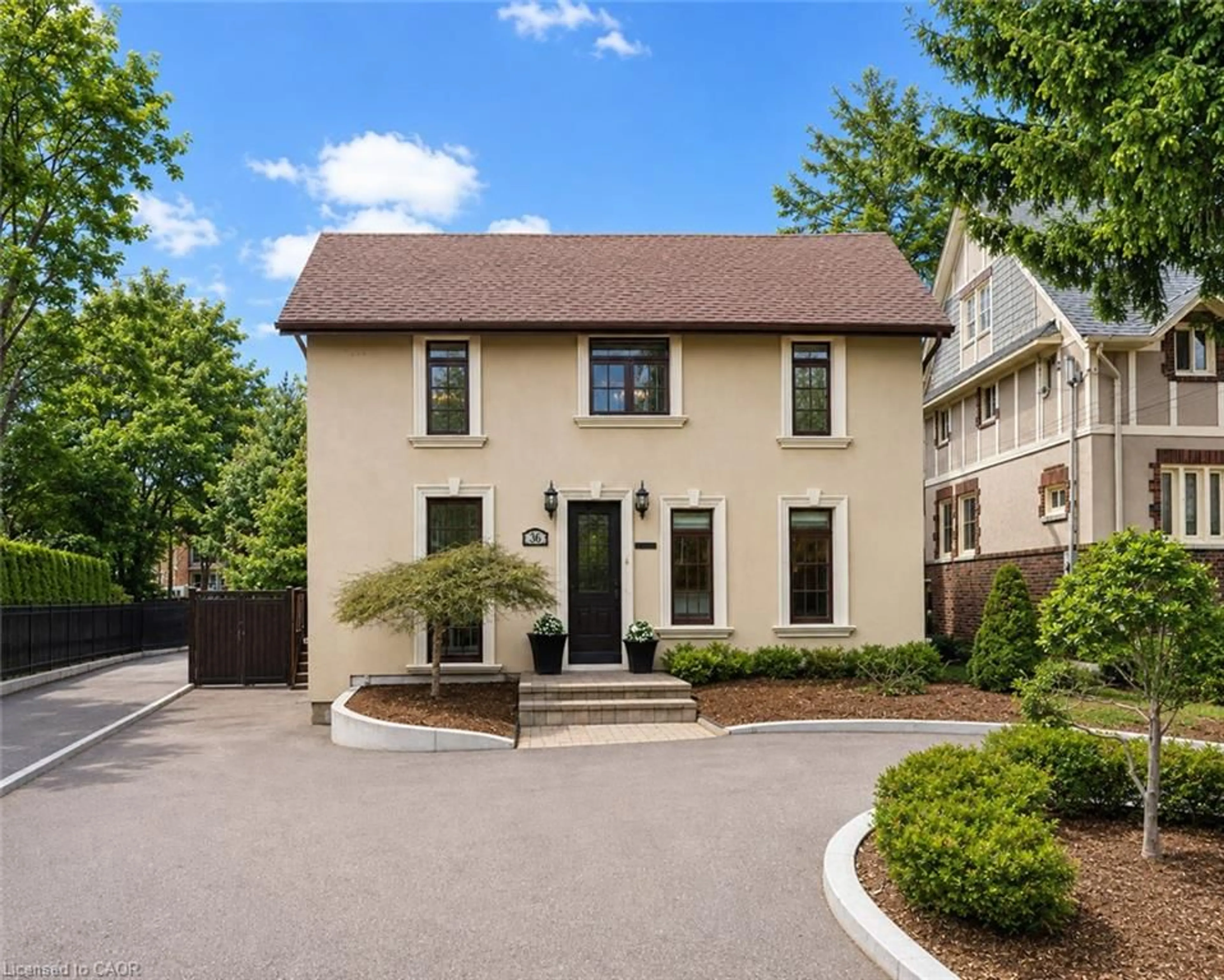 Home with brick exterior material, street for Rd, Mississauga Ontario L5H 2H6