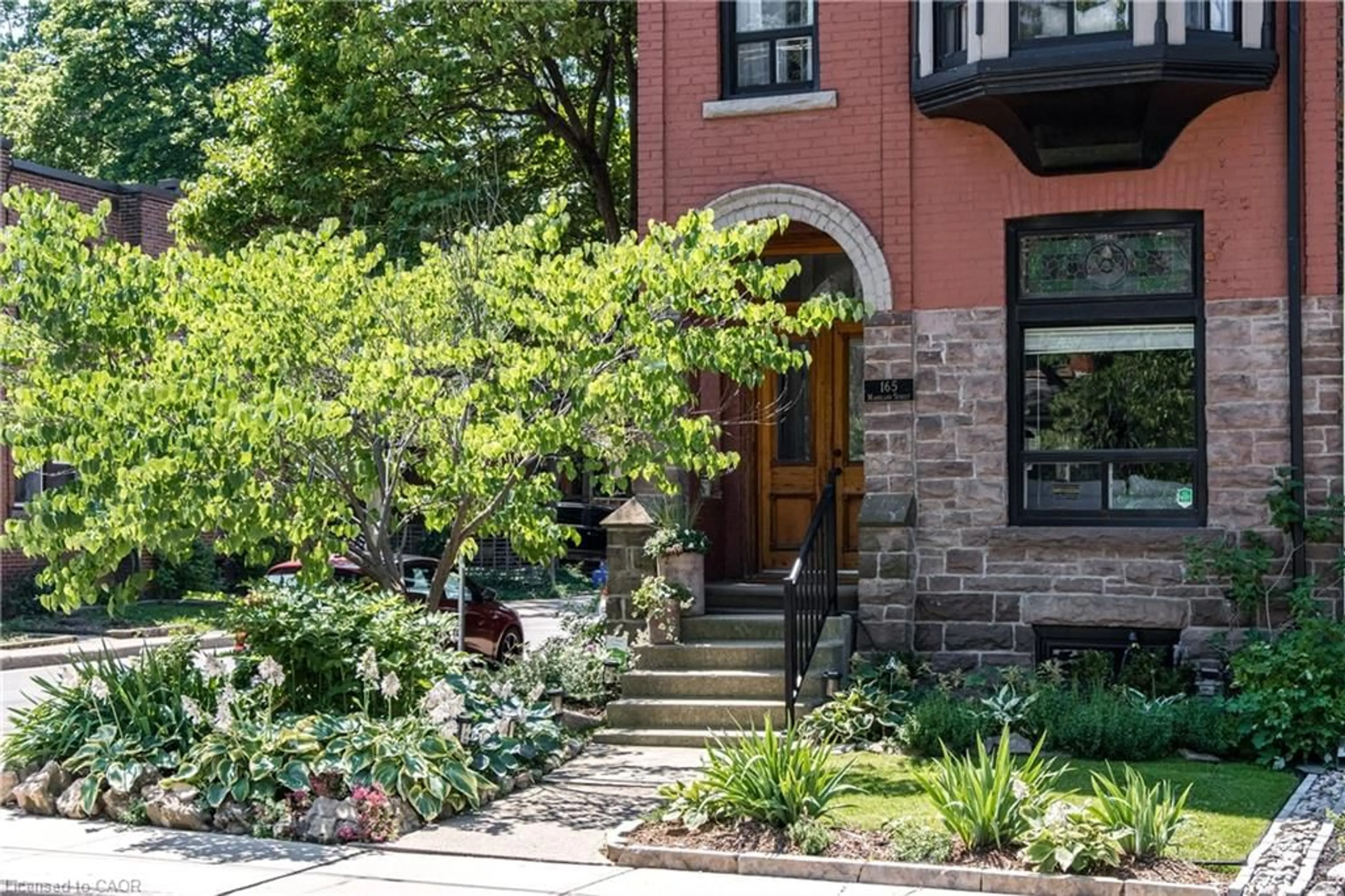 Home with brick exterior material, street for St, Hamilton Ontario L8P 2K6