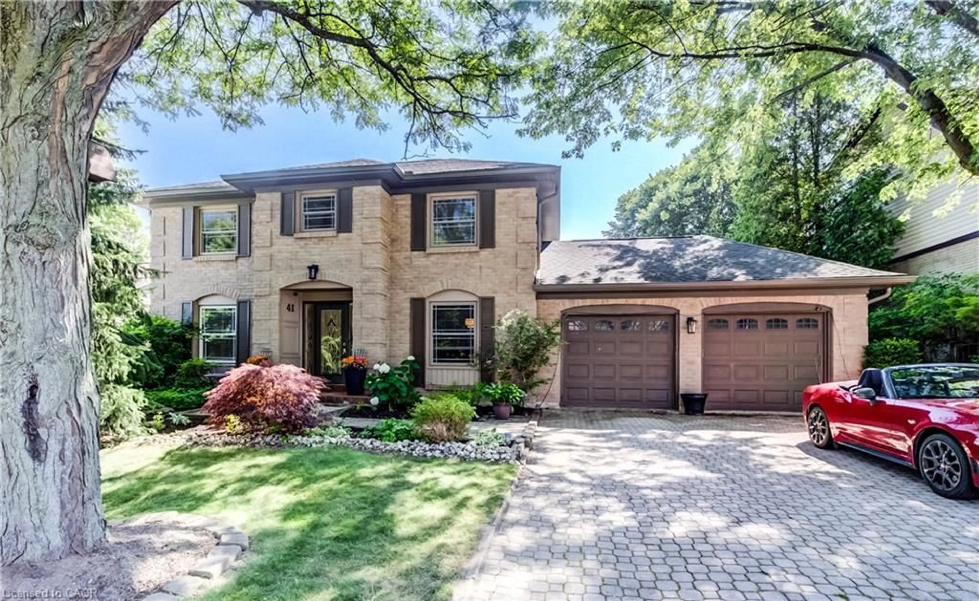 Home with brick exterior material, street for 41 Mcniven Rd, Ancaster Ontario L9G 3T3