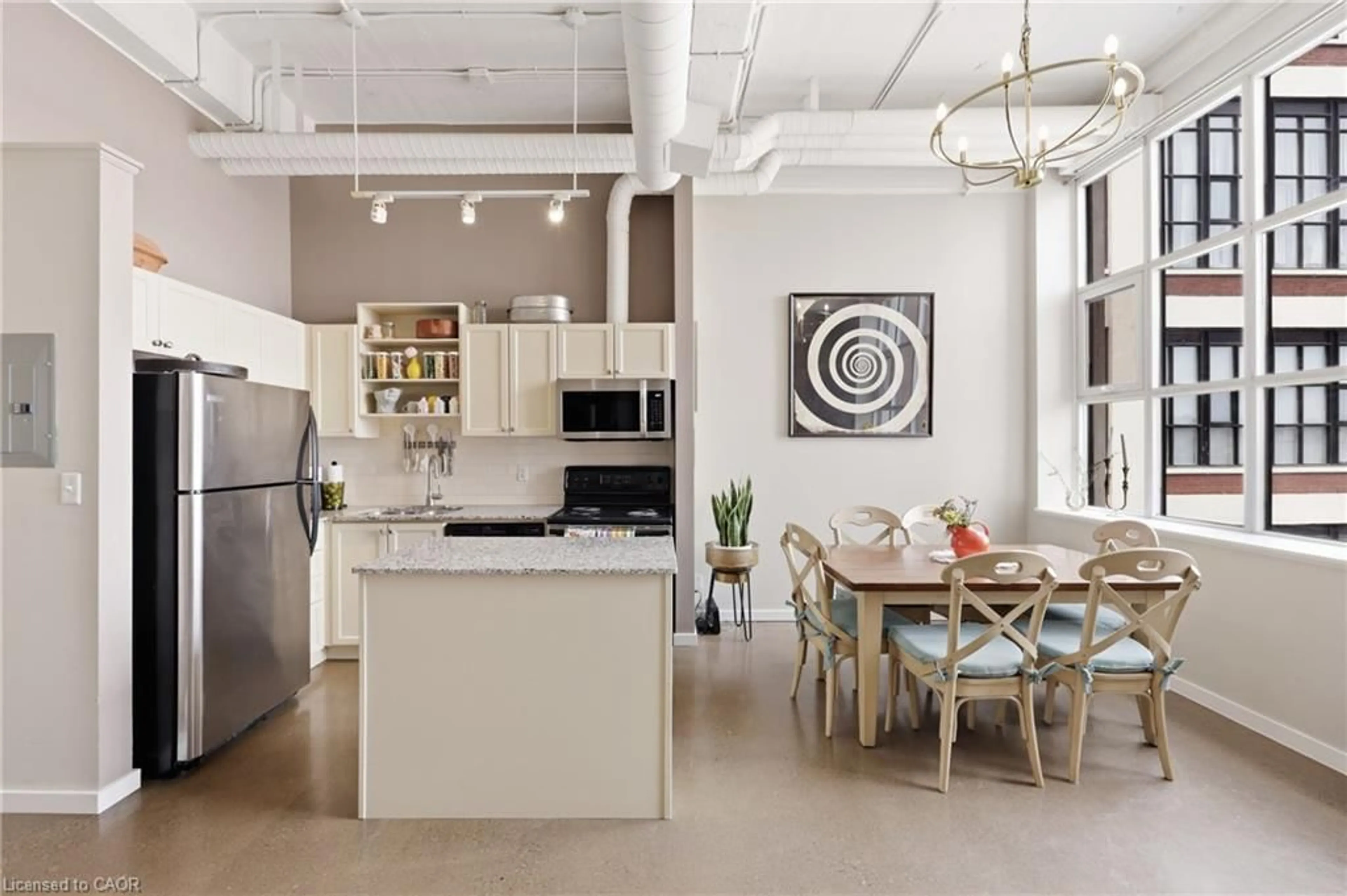 Open concept kitchen, unknown for 410 King St #307, Kitchener Ontario N2G 1C3