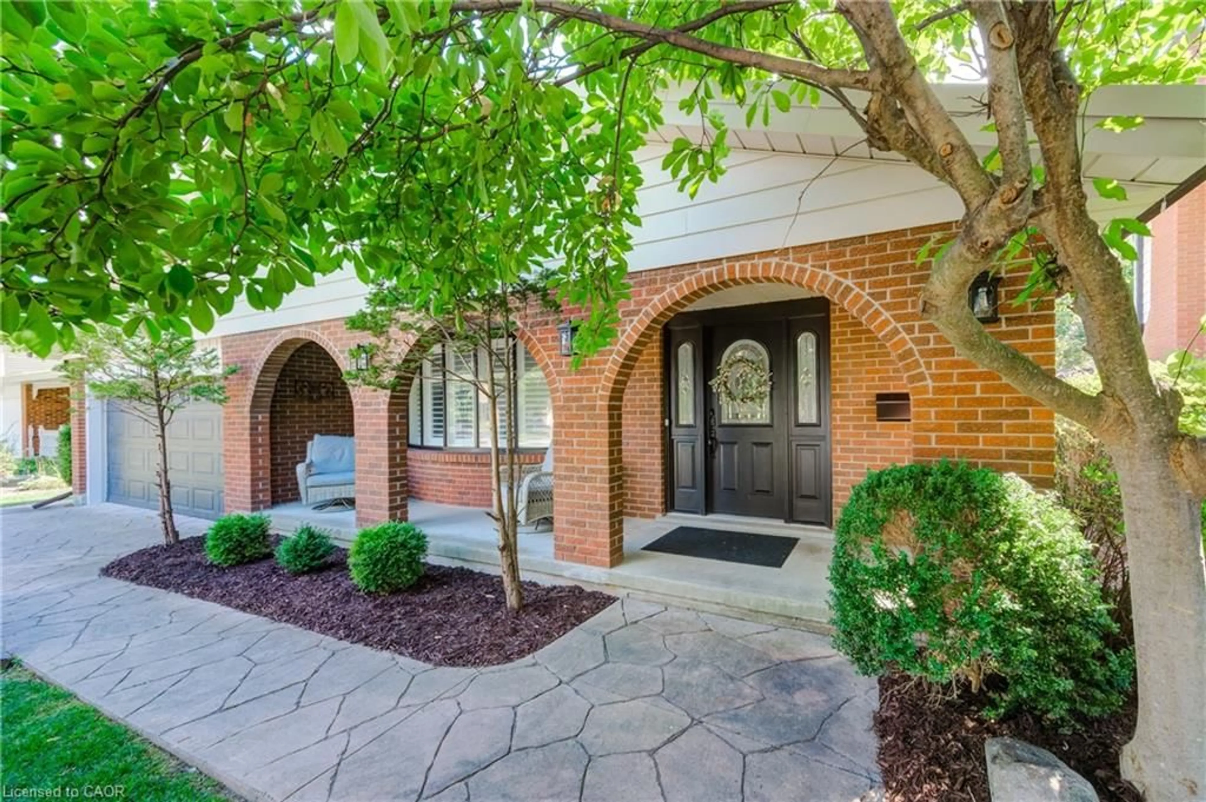 Home with brick exterior material, street for Rd, Kitchener Ontario N2P 1E4