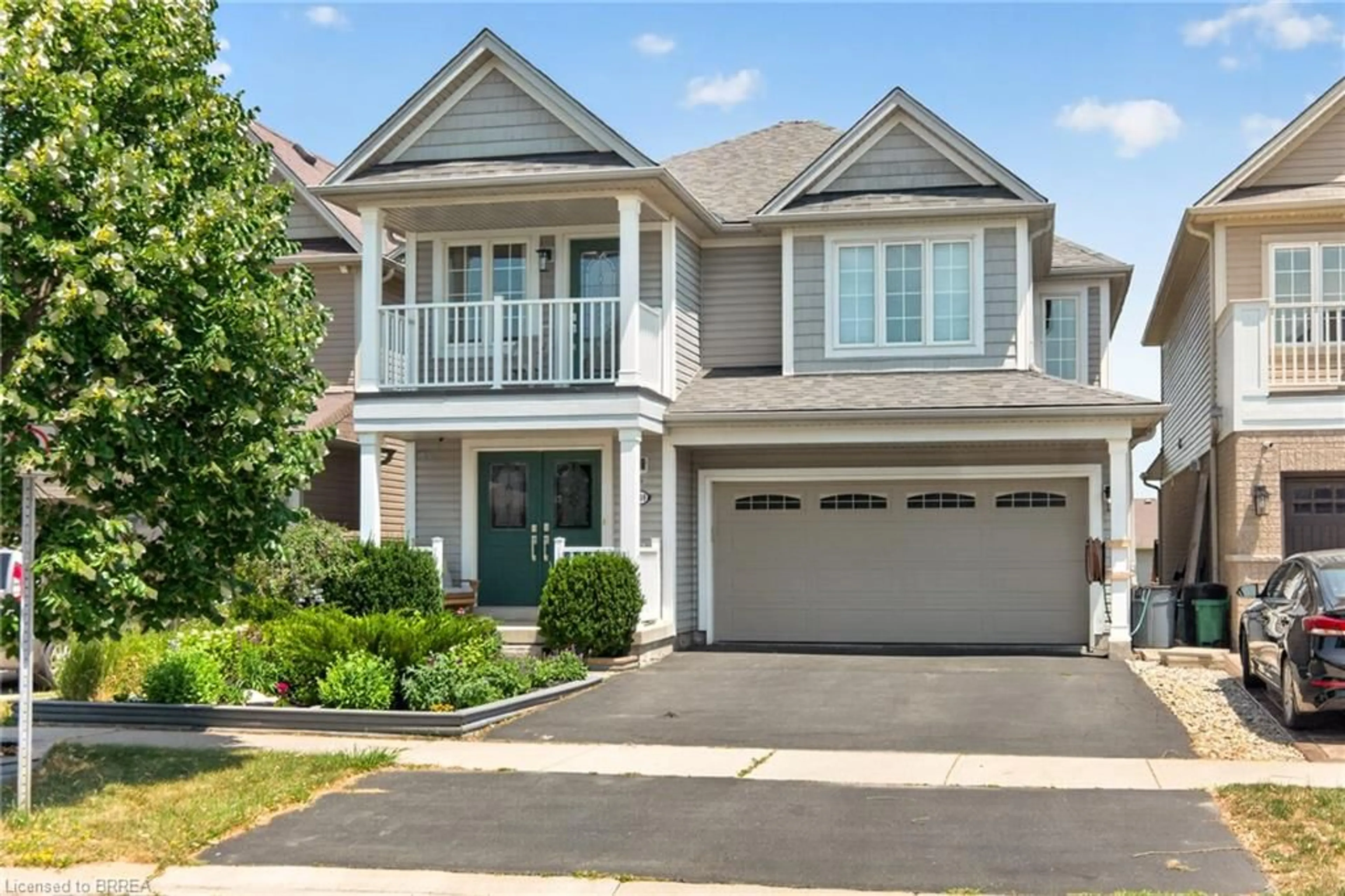 Home with vinyl exterior material, street for 169 Powell Rd, Brantford Ontario N3T 0E6