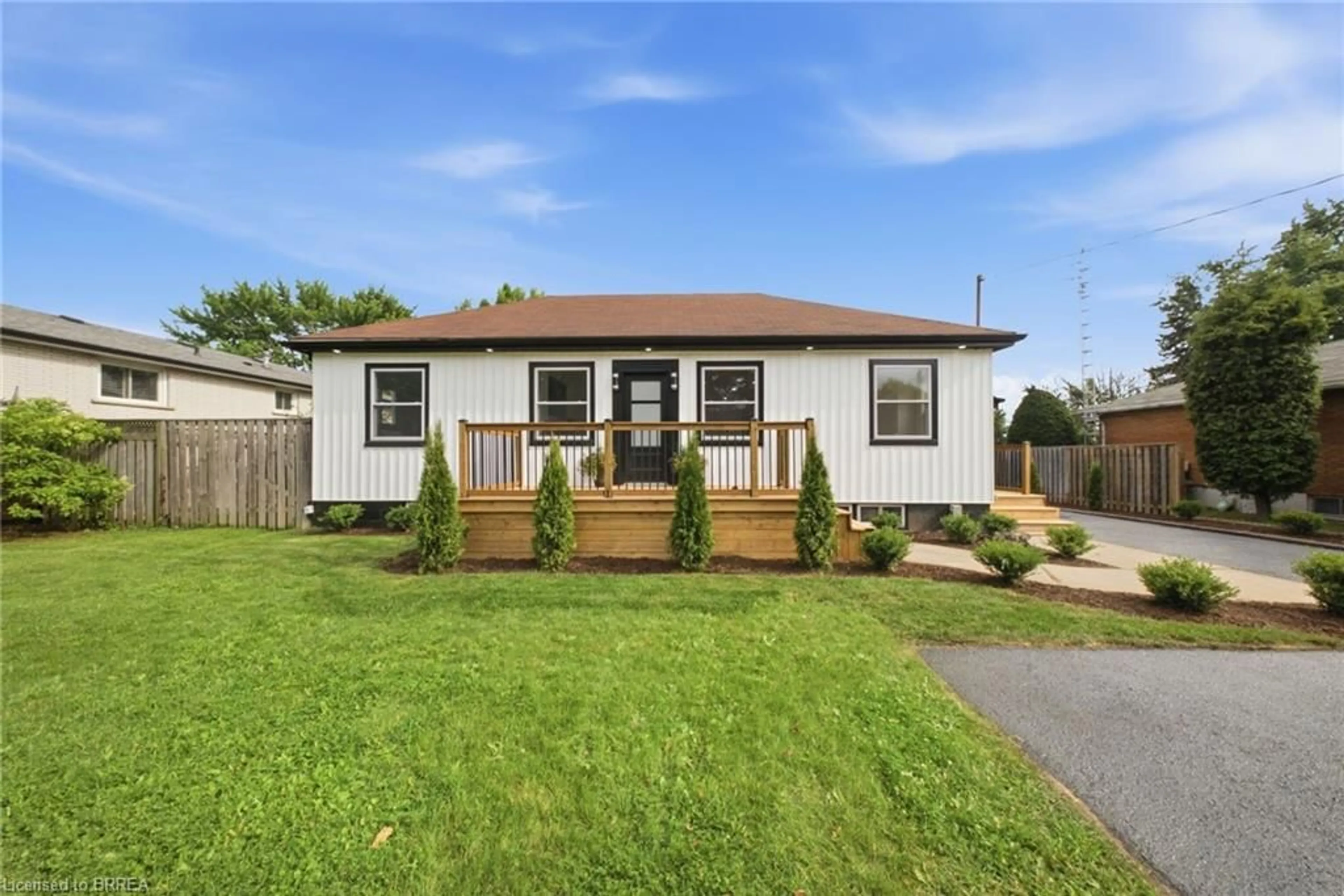 Home with vinyl exterior material, street for Dr, Brantford Ontario N3R 2W9