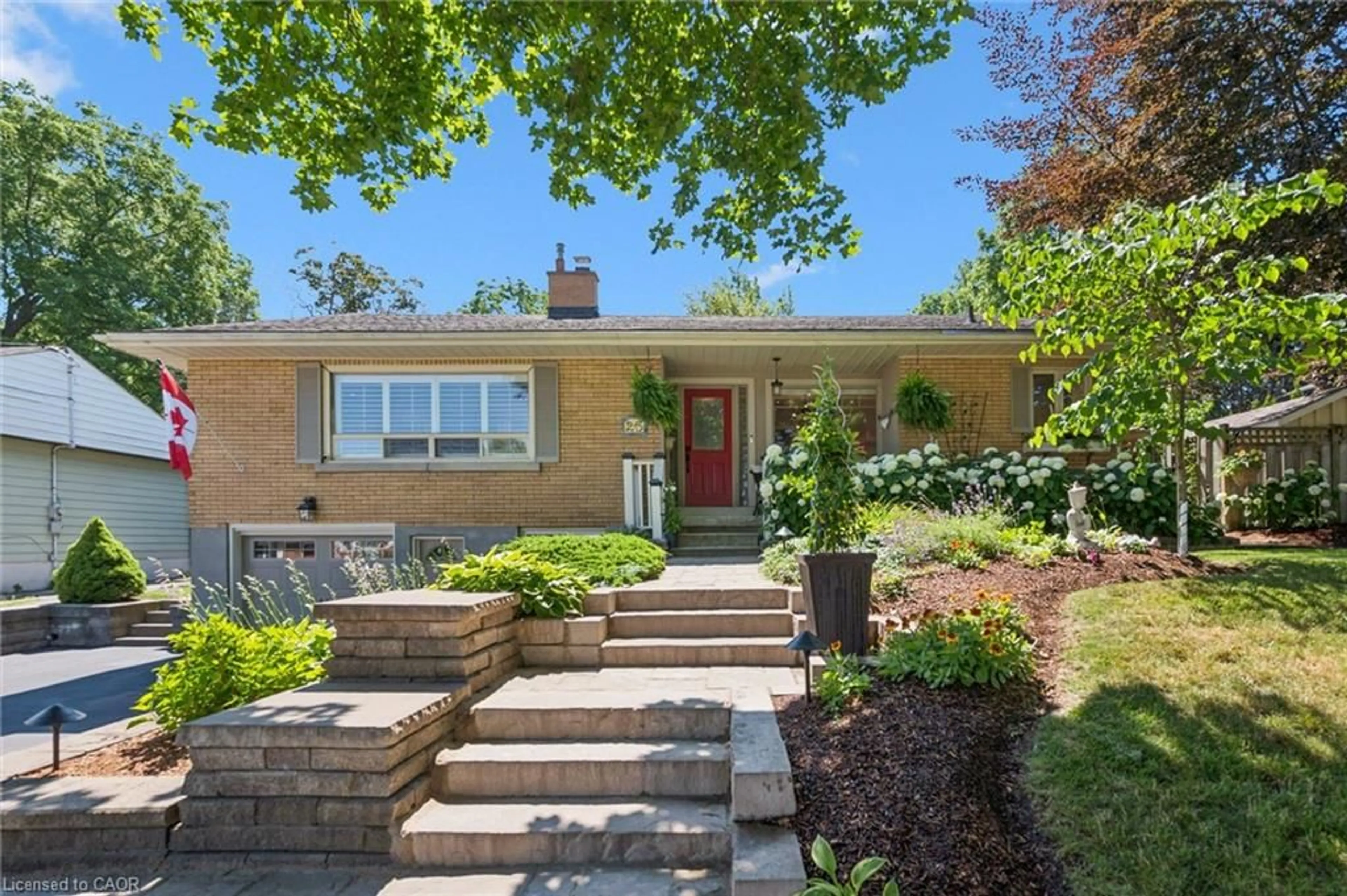 Home with brick exterior material, street for 25 Bennett Ave, Guelph Ontario N1E 2C6