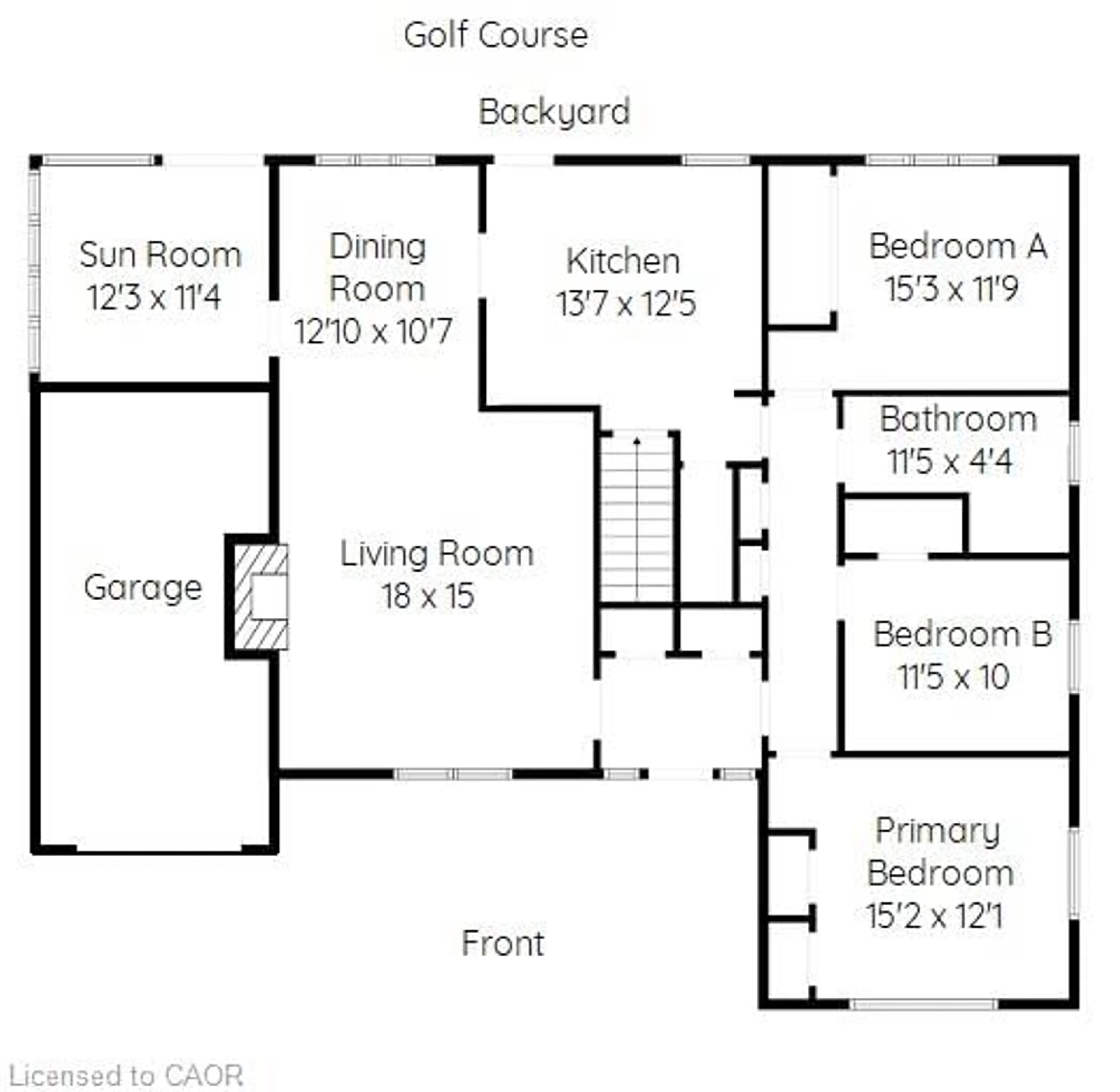 Floor plan for 93 St Margarets Rd, Ancaster Ontario L9G 2L1