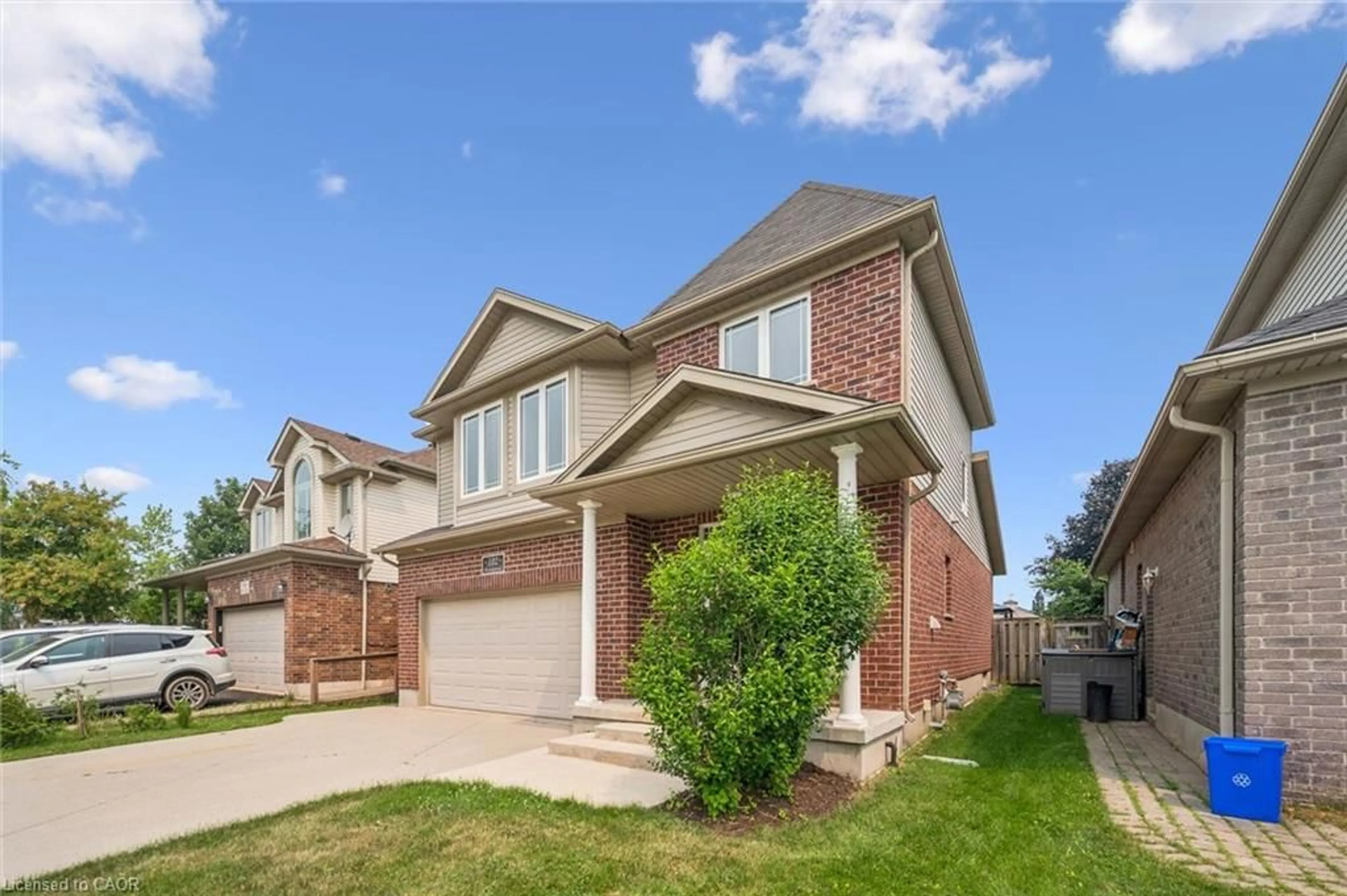Home with brick exterior material, street for 102 Brookmead St, Elmira Ontario N3B 3L9