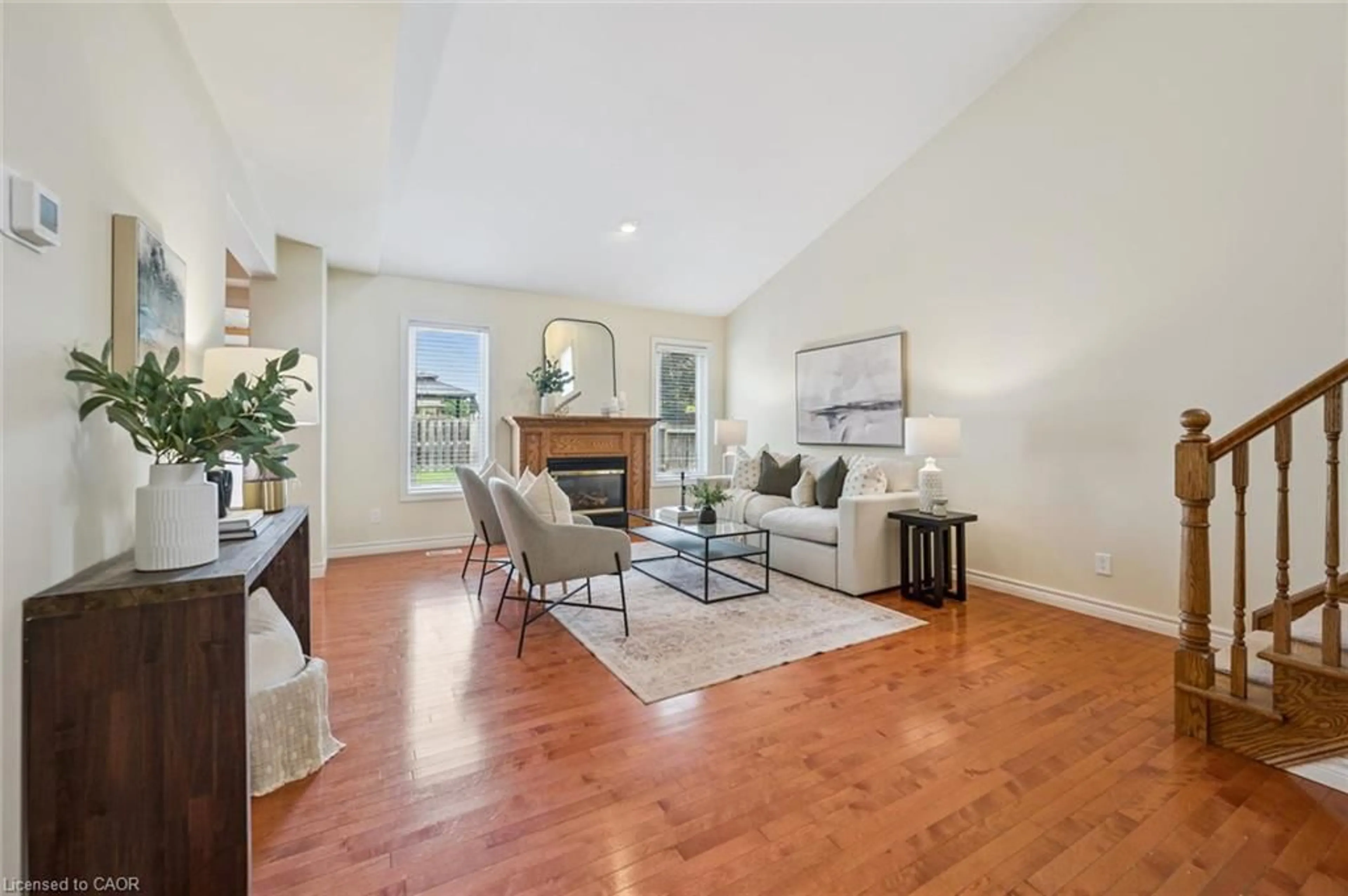 Living room with furniture, unknown for 102 Brookmead St, Elmira Ontario N3B 3L9