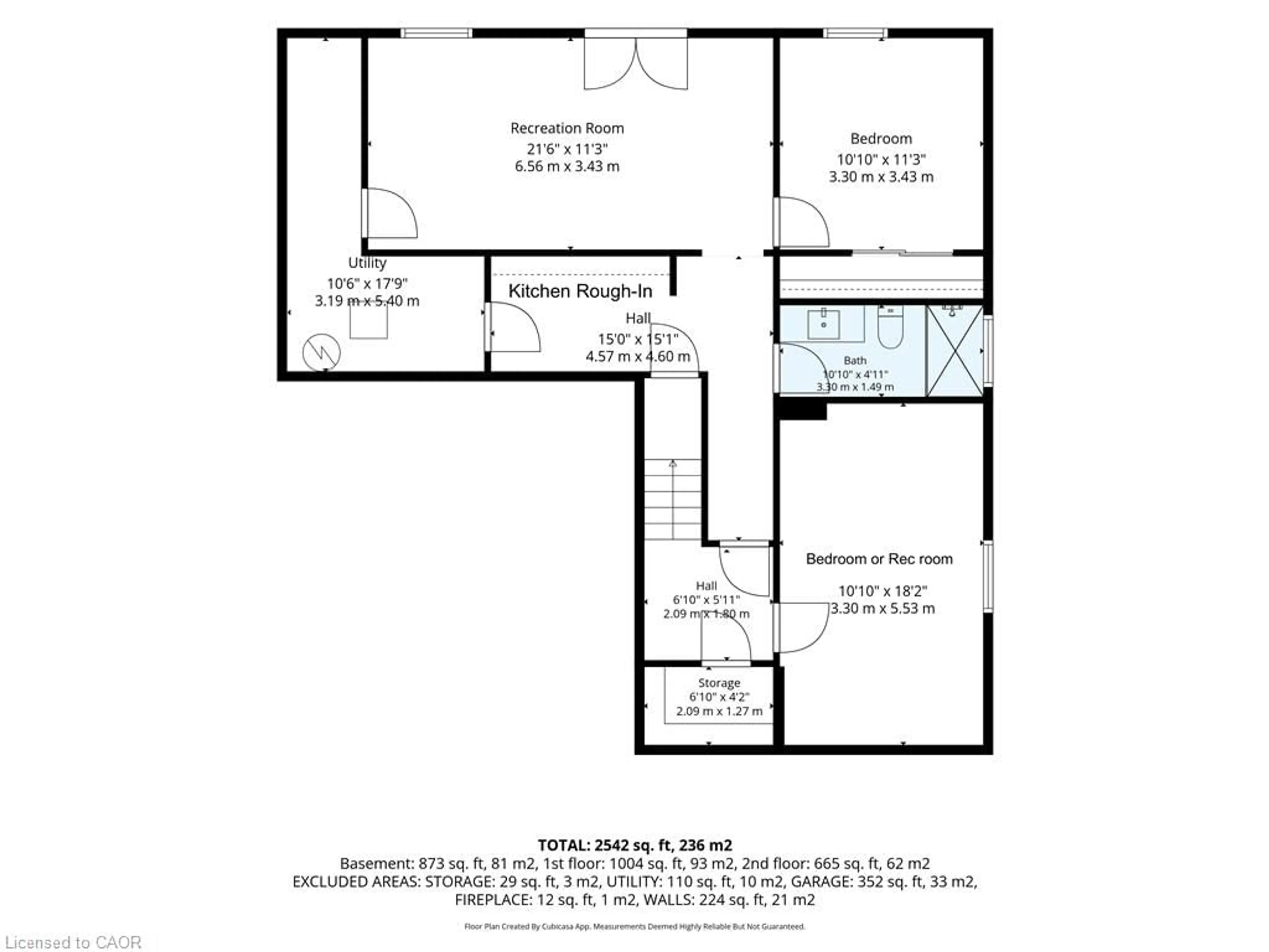 Floor plan for Pl, Cambridge Ontario N1S 4V8