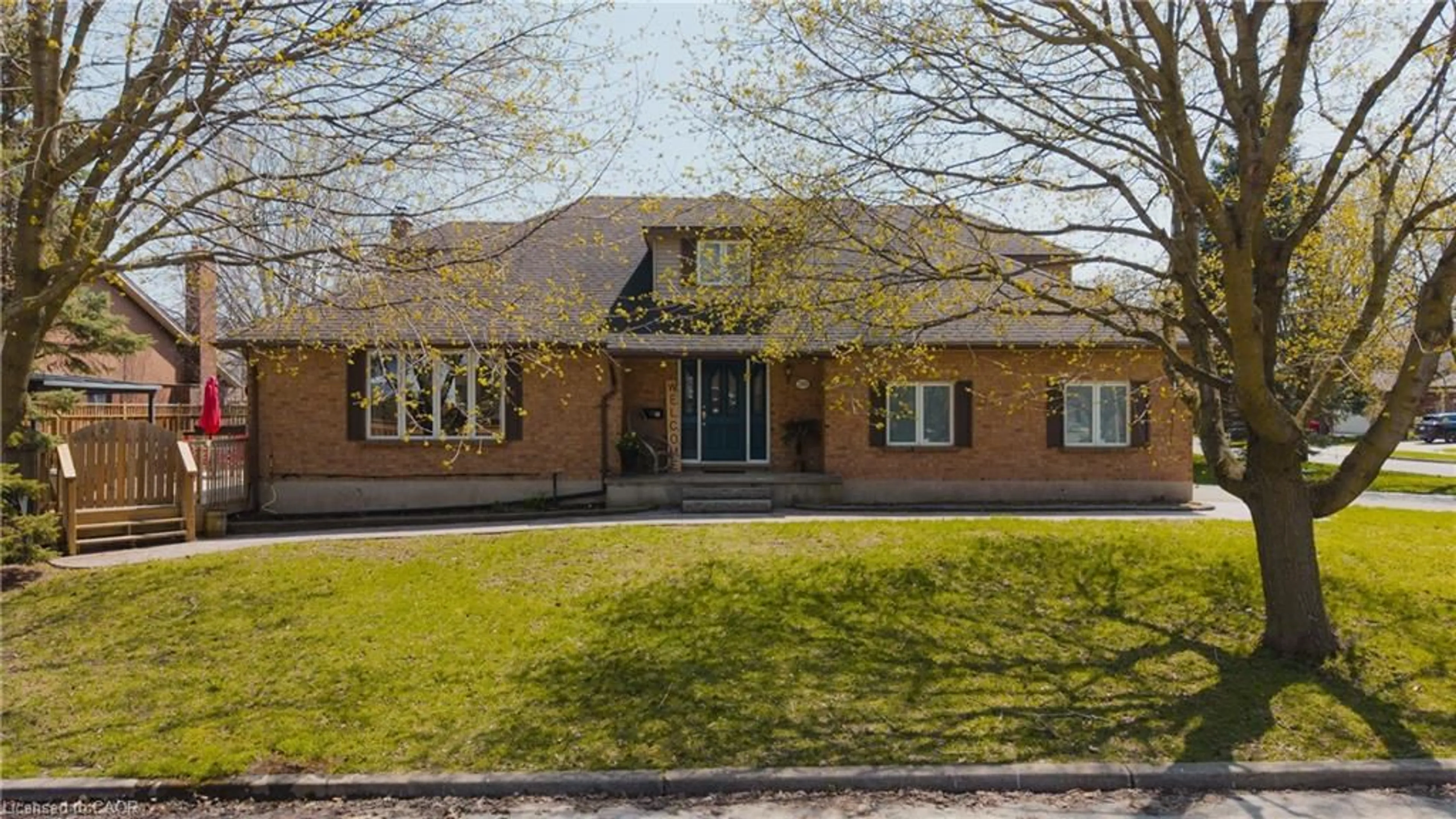 Home with brick exterior material, street for Pl, Waterloo Ontario N2K 3J2