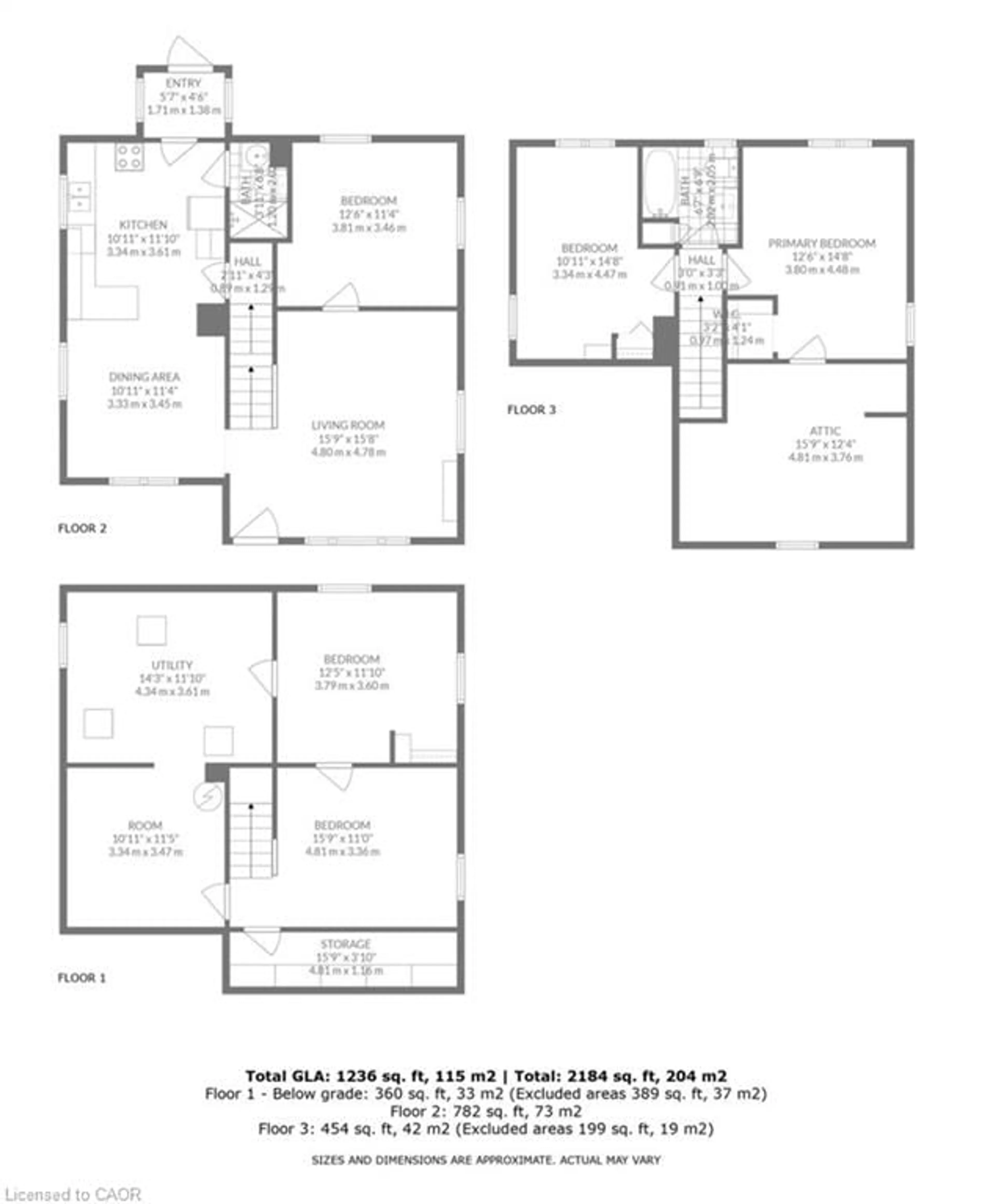 Floor plan for 509 Queensway, Simcoe Ontario N3Y 4R5