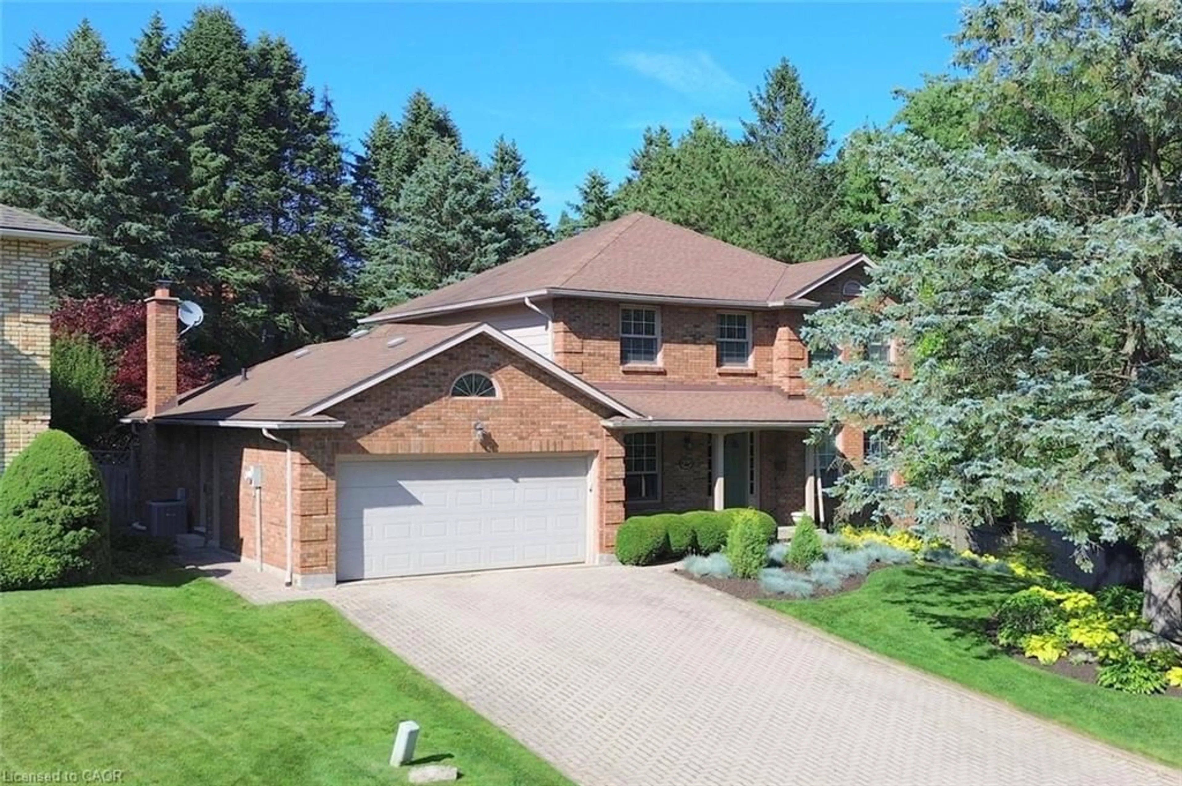 Home with brick exterior material, street for Dr, Ancaster Ontario L9G 3Z9