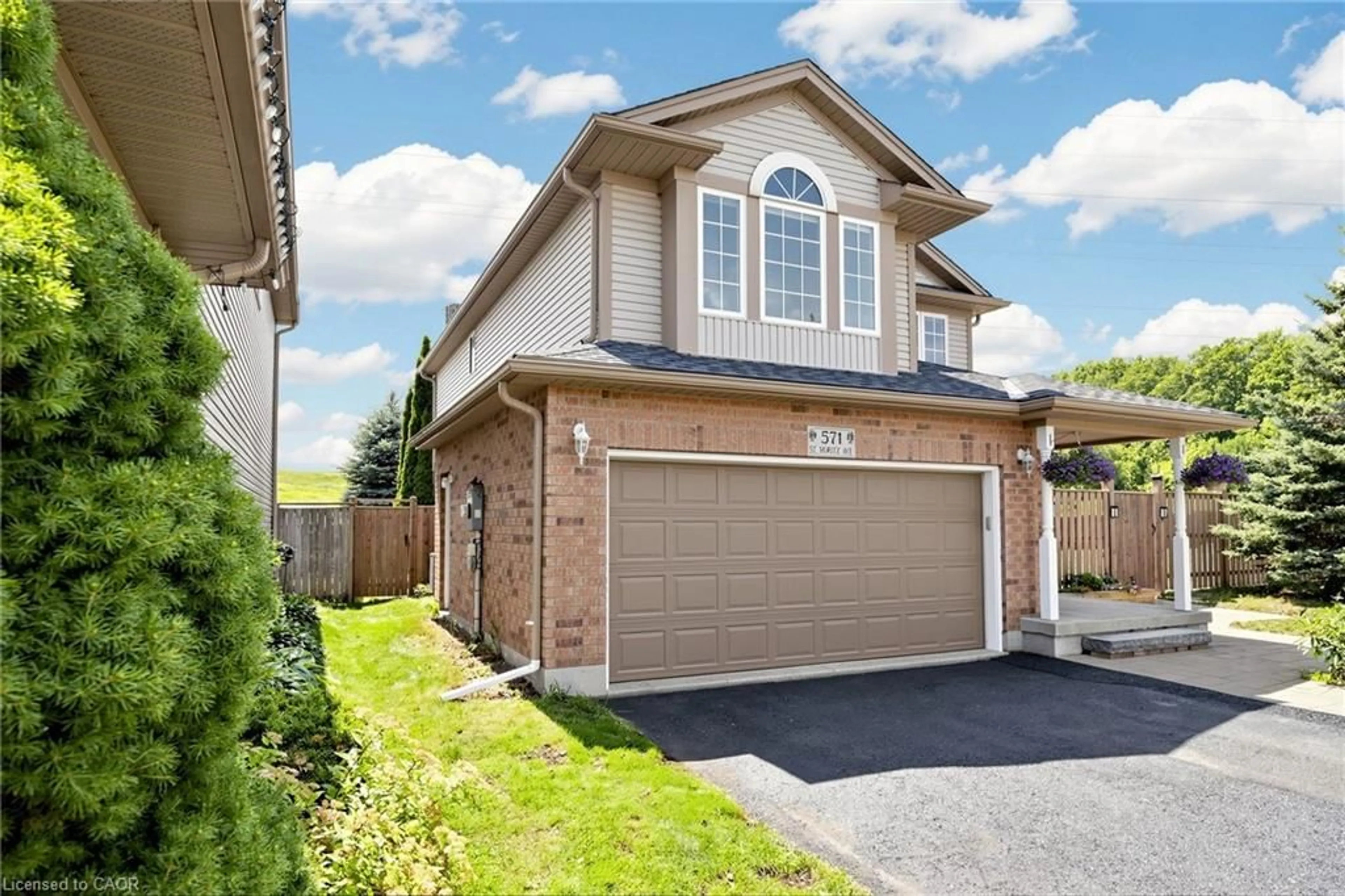 Home with brick exterior material, street for Ave, Waterloo Ontario N2T 2Z3