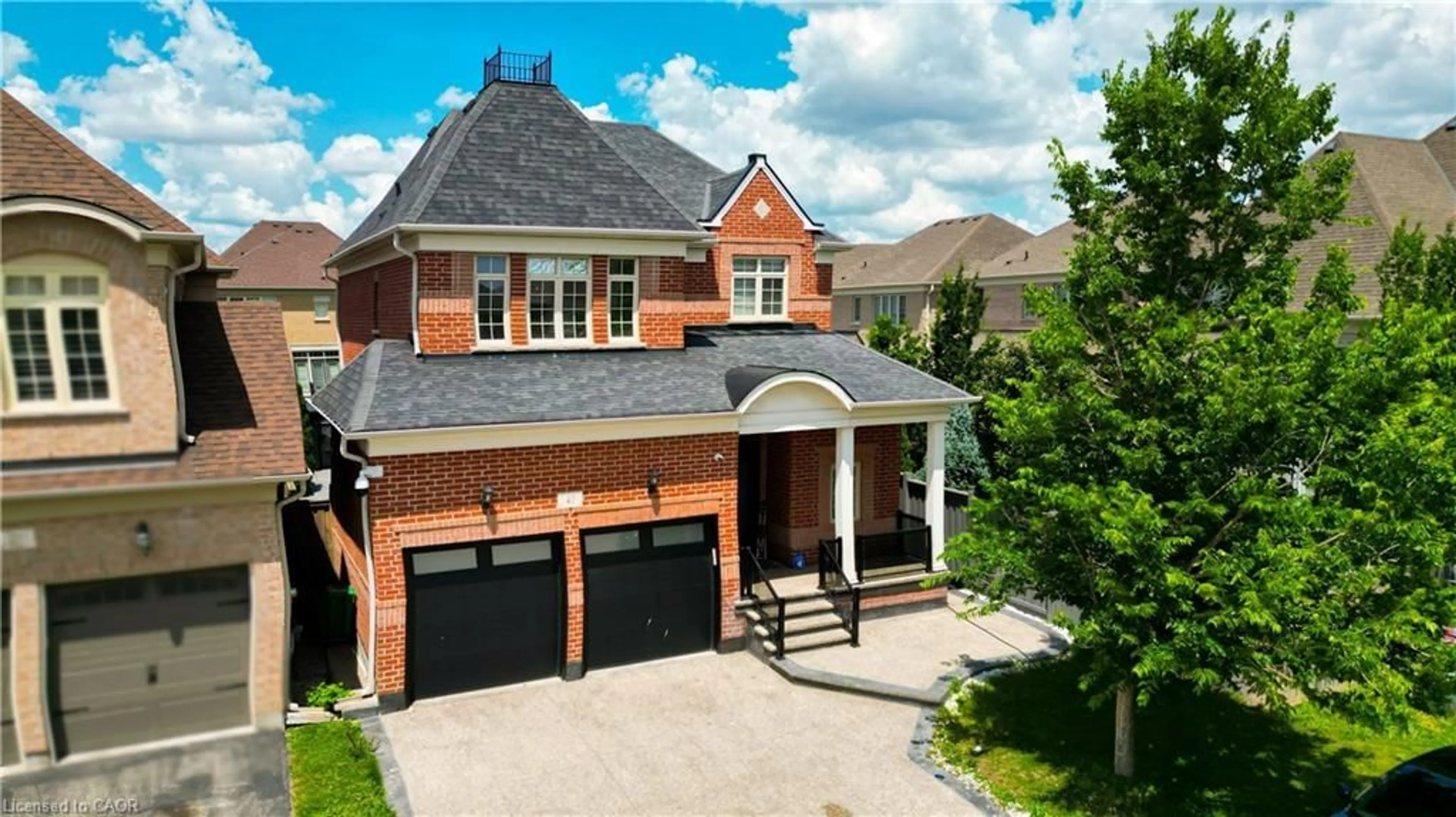 Home with brick exterior material, street for 47 Legendary Cir, Brampton Ontario L6Y 0S1