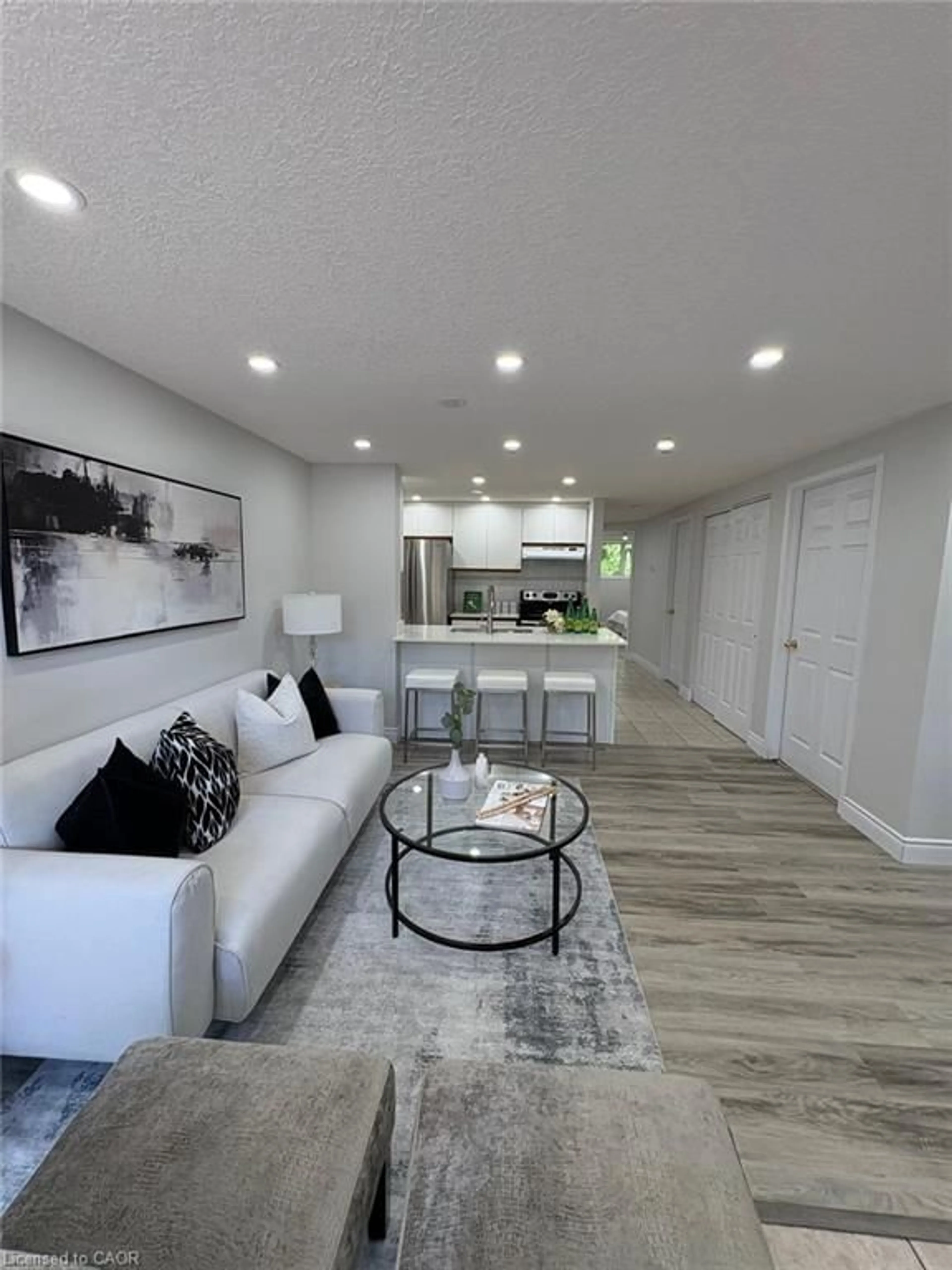 Living room with furniture, unknown for 45 Cedarhill Cres #5A, Kitchener Ontario N2E 0A2