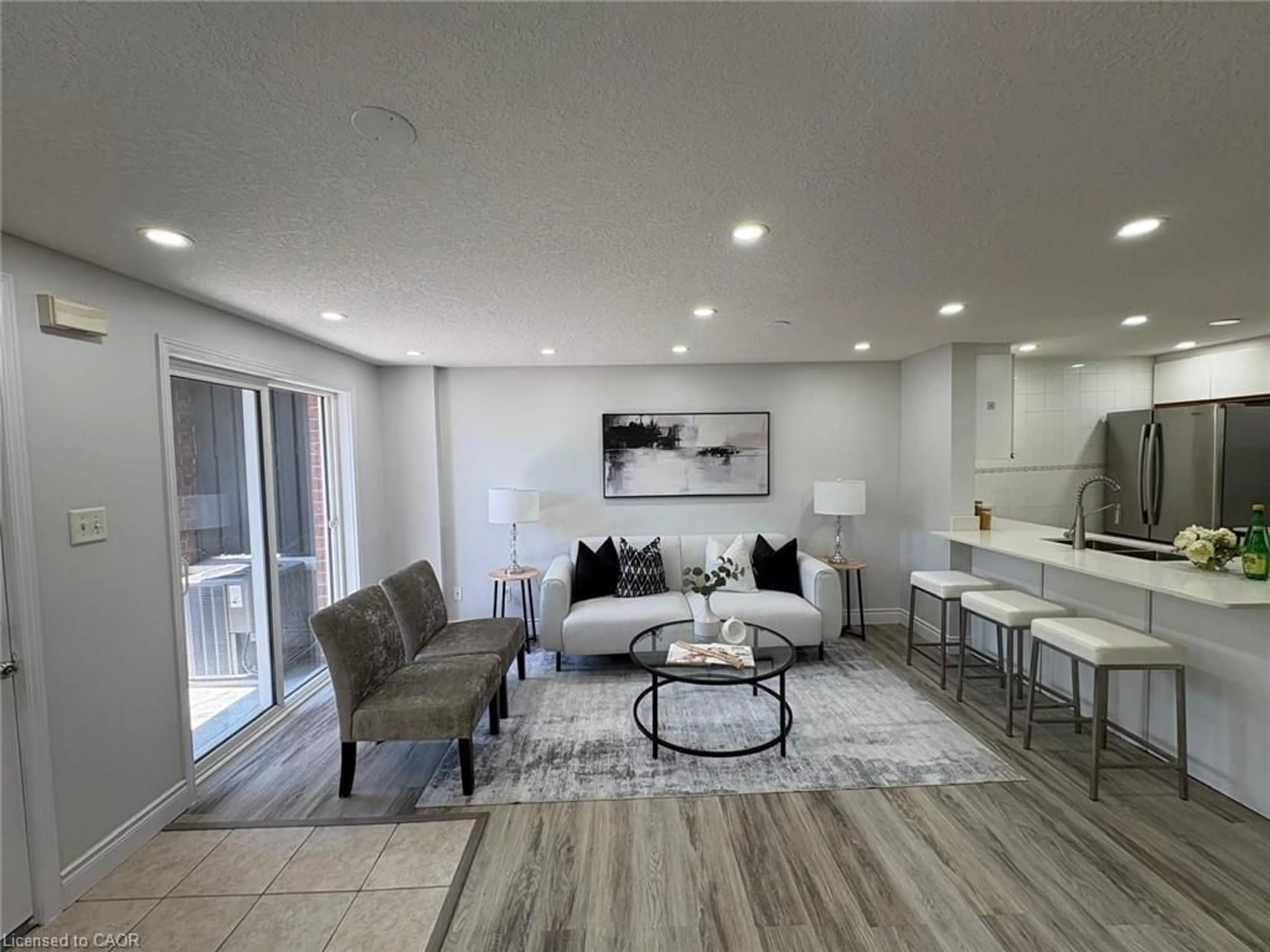 Living room with furniture, unknown for 45 Cedarhill Cres #5A, Kitchener Ontario N2E 0A2