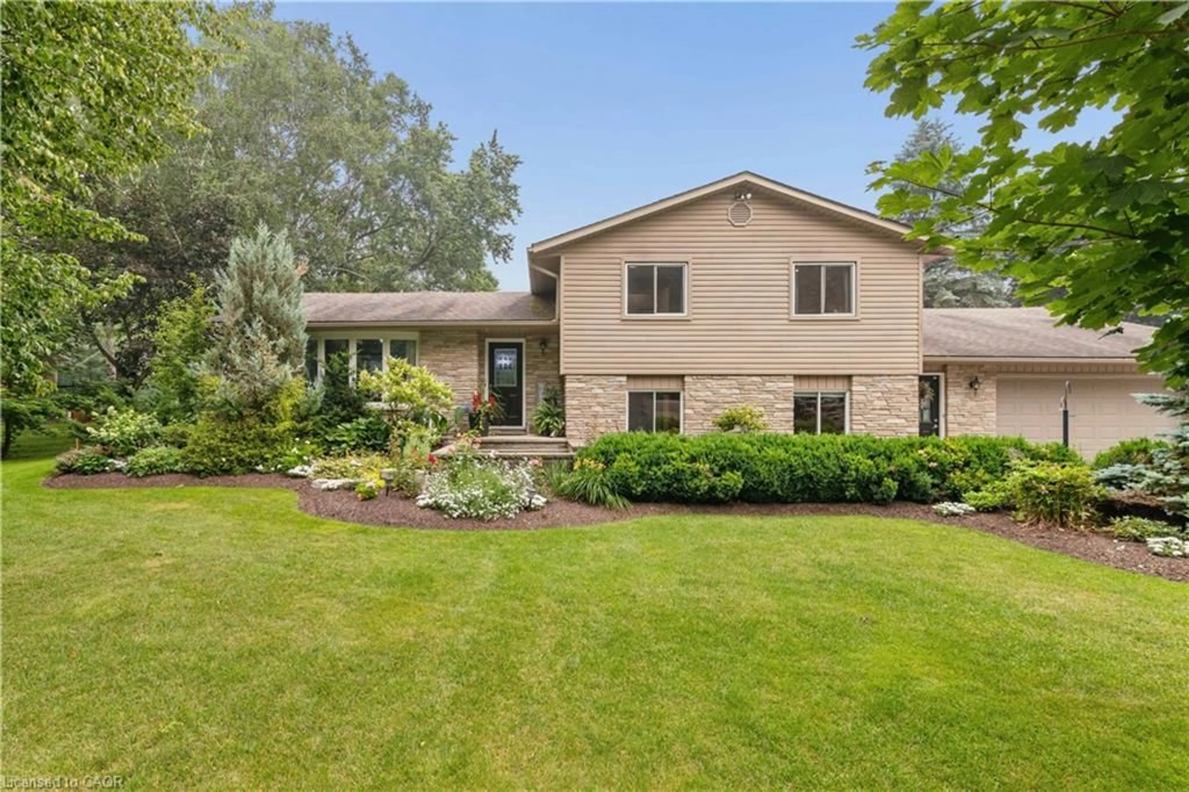 Home with brick exterior material, street for 7323 Sideroad 15, Moorefield Ontario N0G 2K0