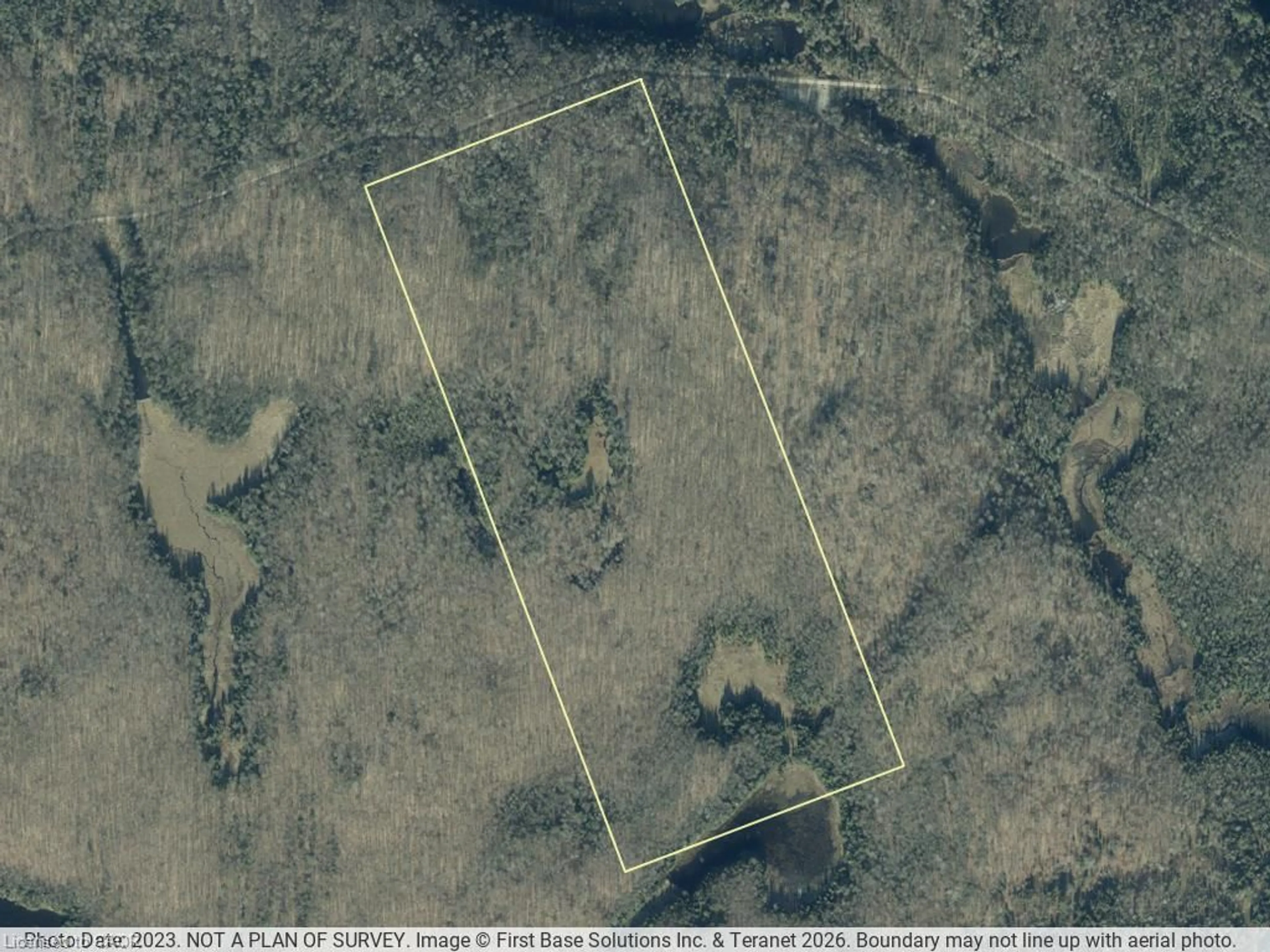 Picture of a map for LOT 3 Fisher Creek Rd, McMurrich/Monteith Ontario P0A 1Y0