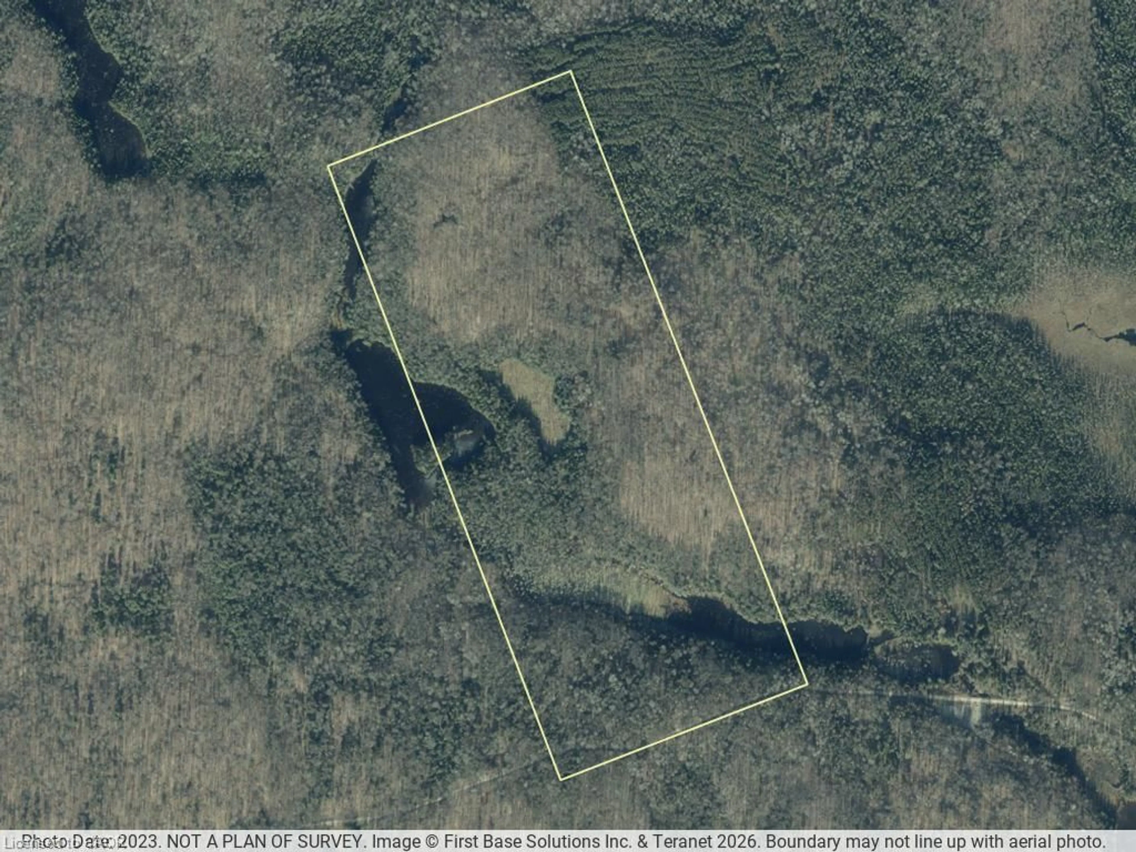 Picture of a map for LOT 2 Fisher Creek Rd, McMurrich/Monteith Ontario P0A 1Y0