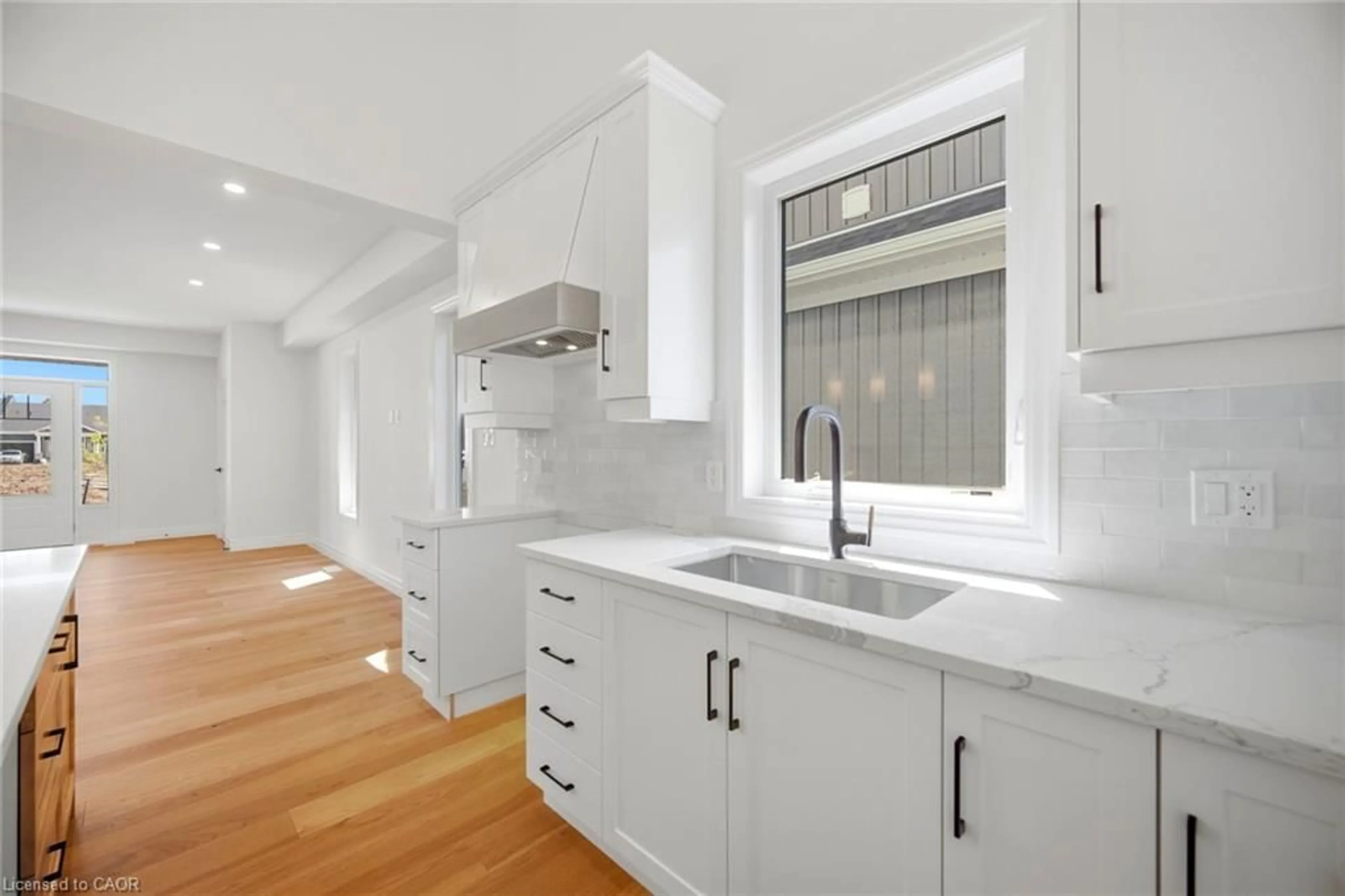 Open concept kitchen, ceramic/tile floor for 2797 Red Maple Ave #12, Jordan Station Ontario L0R 1S0