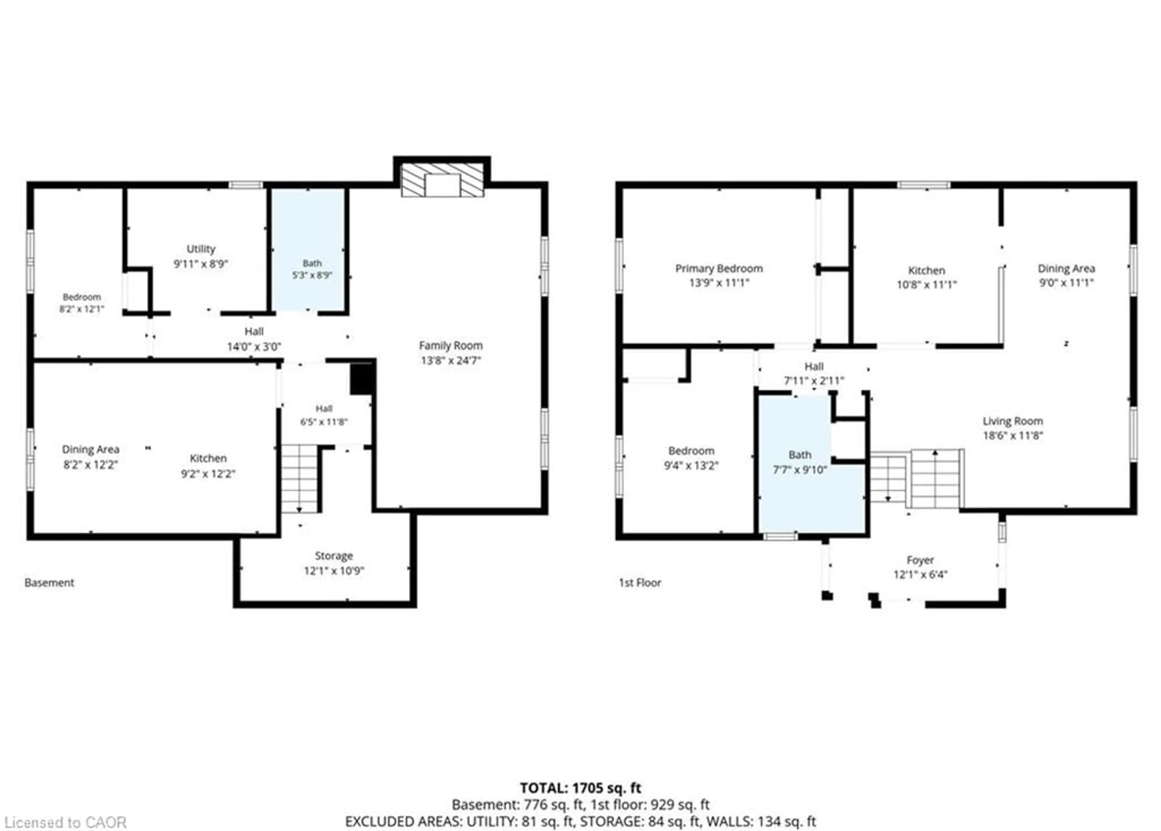 Floor plan for 43 Hobart Cres, Brantford Ontario N3P 1V5