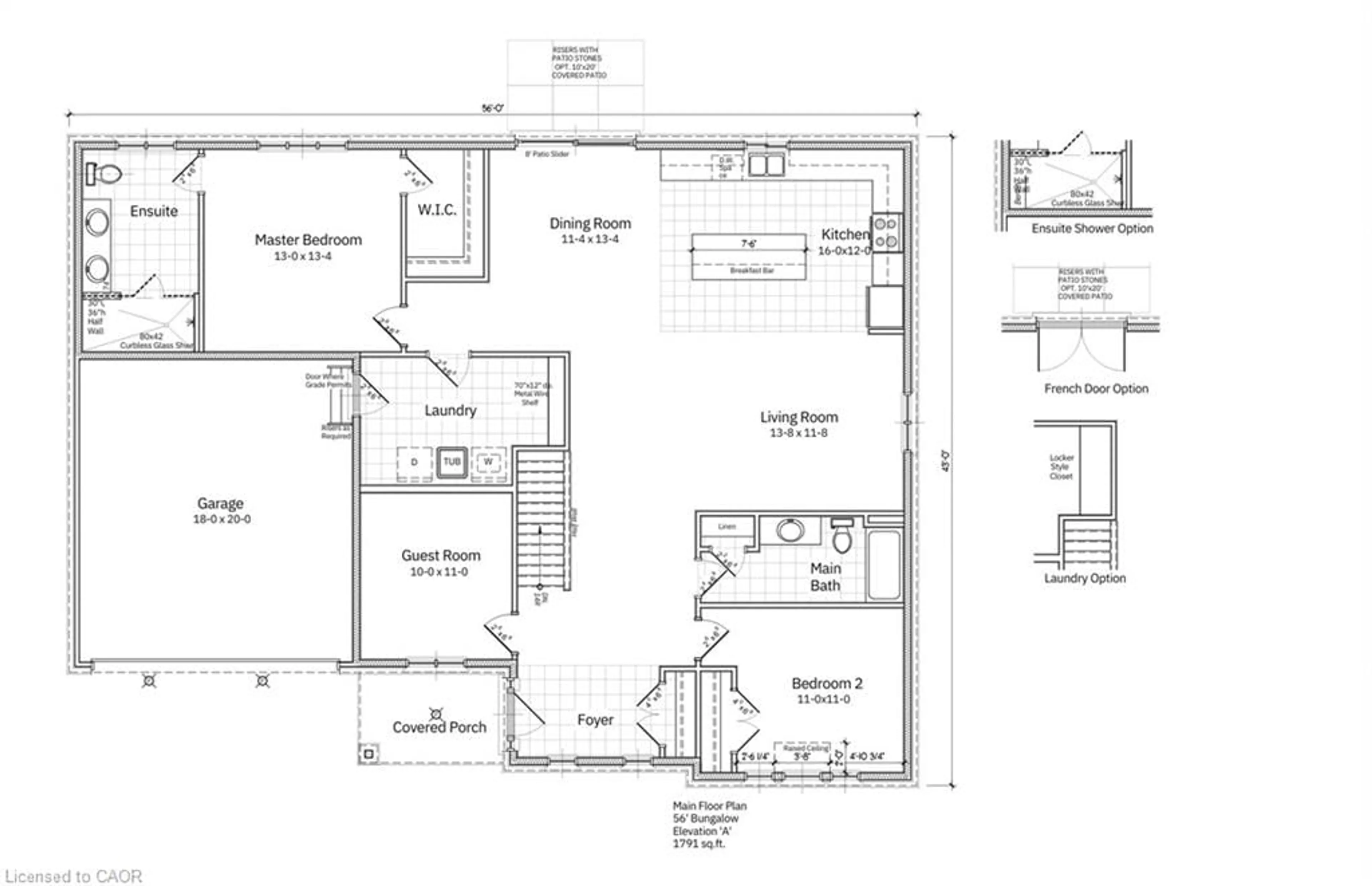 Floor plan for 2797 Red Maple Ave #26, Jordan Station Ontario L0R 1S0